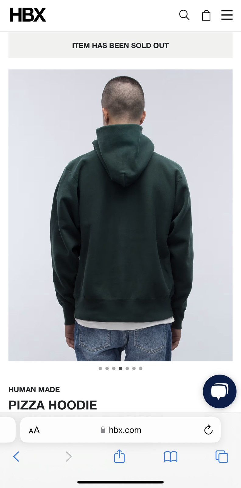Human Made Human Made Pizza Hoodie Size US L / EU 52-54 / 3 - 17 Thumbnail