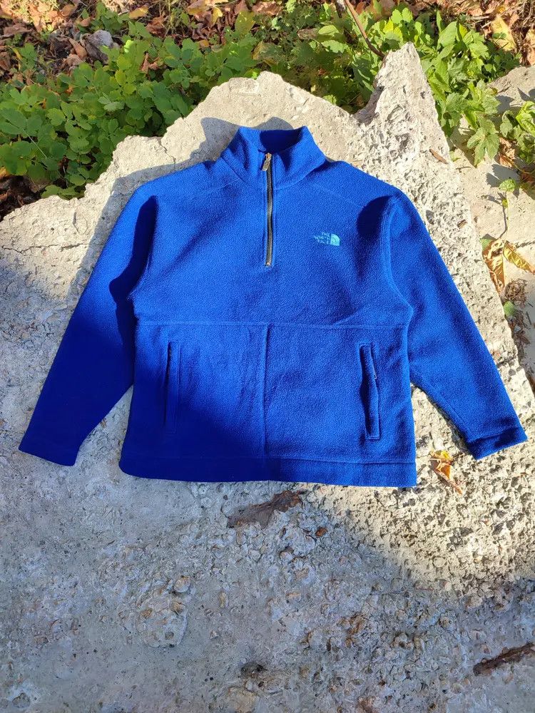 TNF vintage fleece zip jacket
