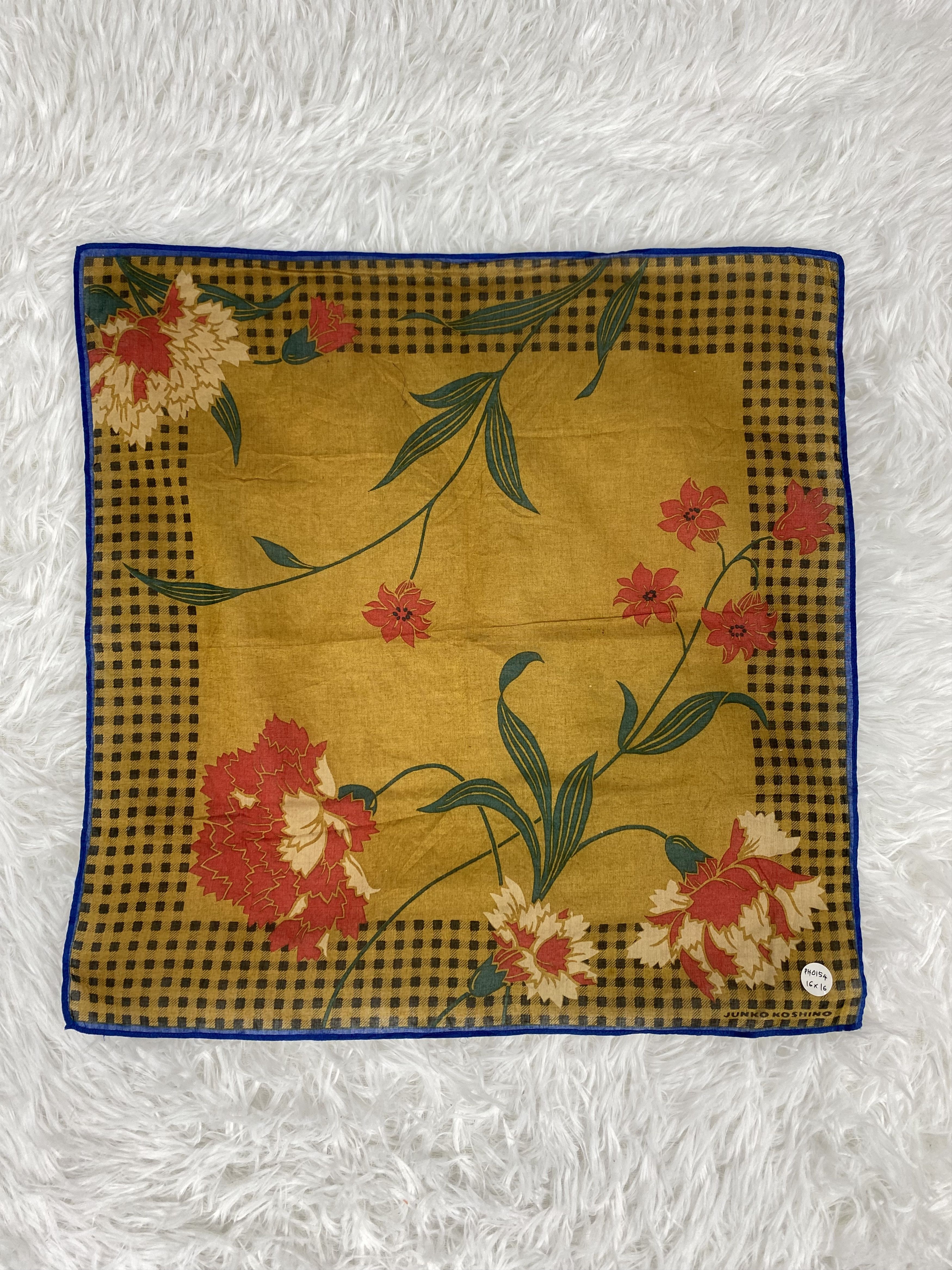 Junko Shimada Vintage Junko Shimada Handkerchief PH0154 Size ONE SIZE - 3 Thumbnail
