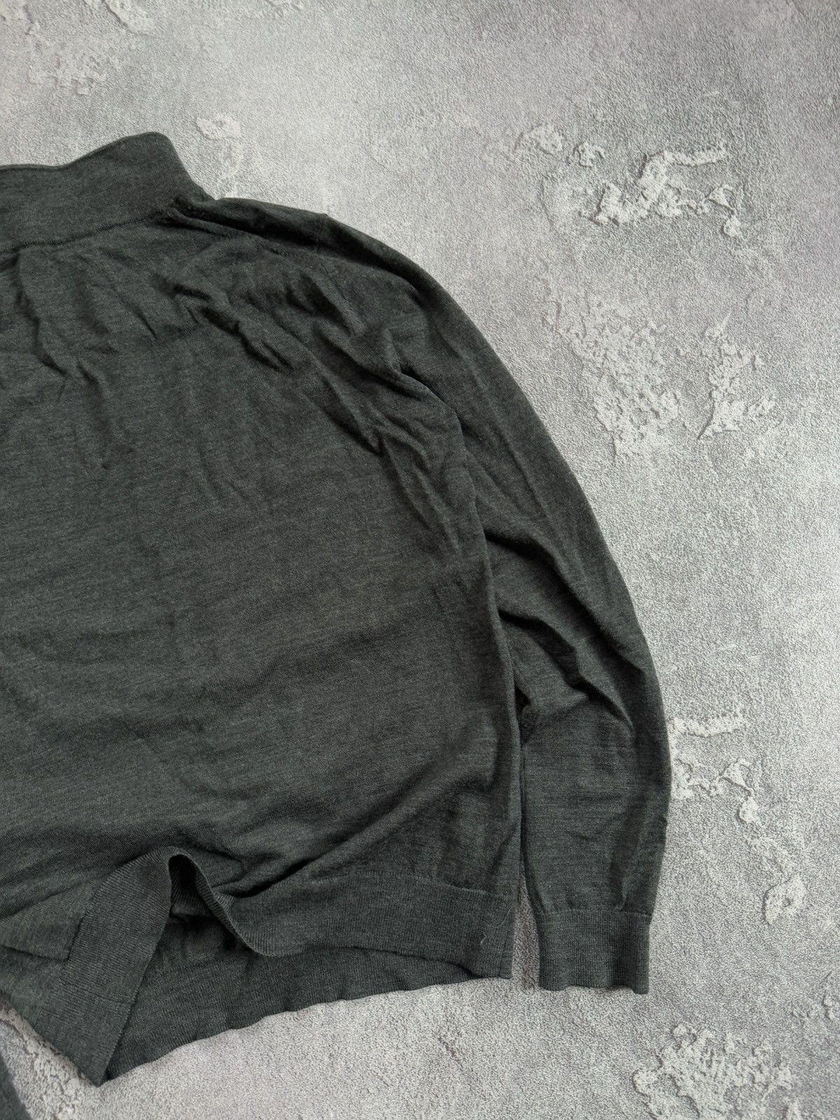 Designer × Reiss Reiss S wool 1/4 zip sweater knitwear jumper pullover Size US S / EU 44-46 / 1 - 13 Thumbnail