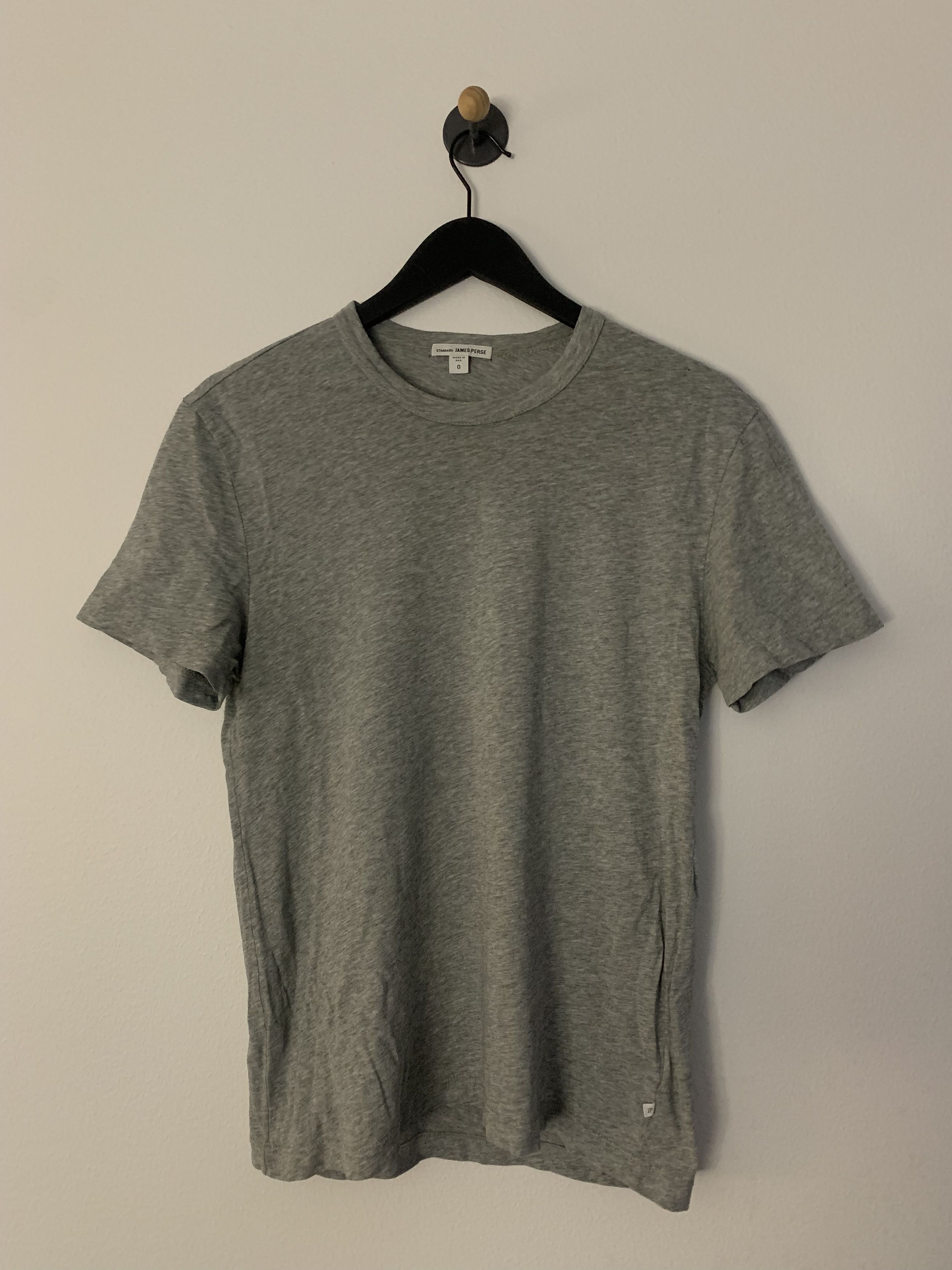 James Perse James Perse Crew neck tee Heather Grey - 0/Xsmall Size US XS / EU 42 / 0 - 1 Thumbnail
