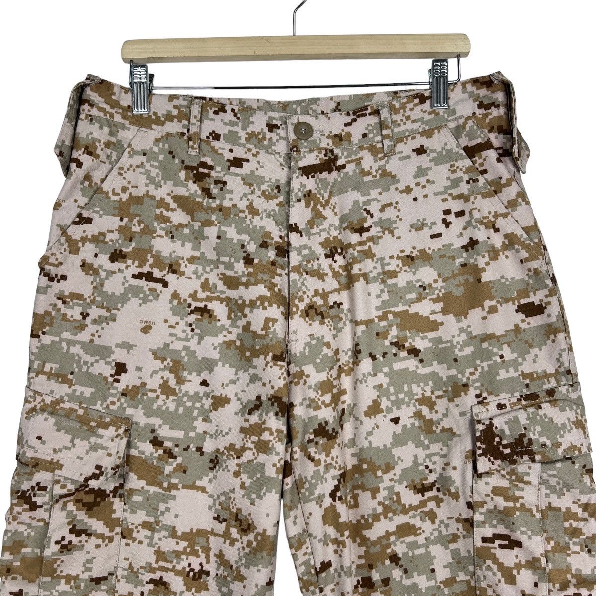 Japanese Brand × Rothco 🔥 VINTAGE DIGITAL WOODLAND CAMO CARGO PANTS Size US 34 / EU 50 - 3 Thumbnail