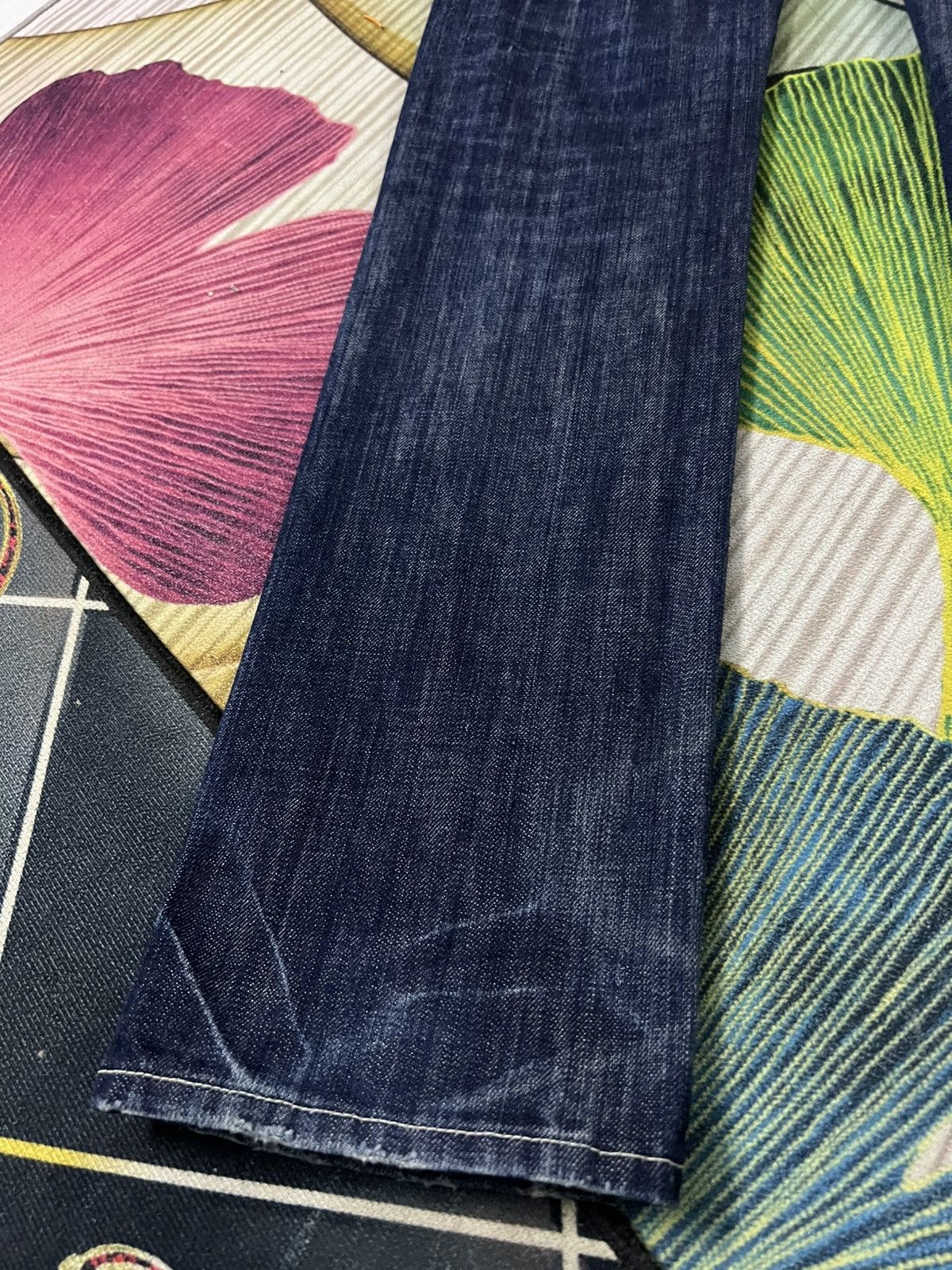 Issey Miyake 💥Vintage Tete Homme Issey Miyake Distress Jean Size US 28 / EU 44 - 13 Thumbnail
