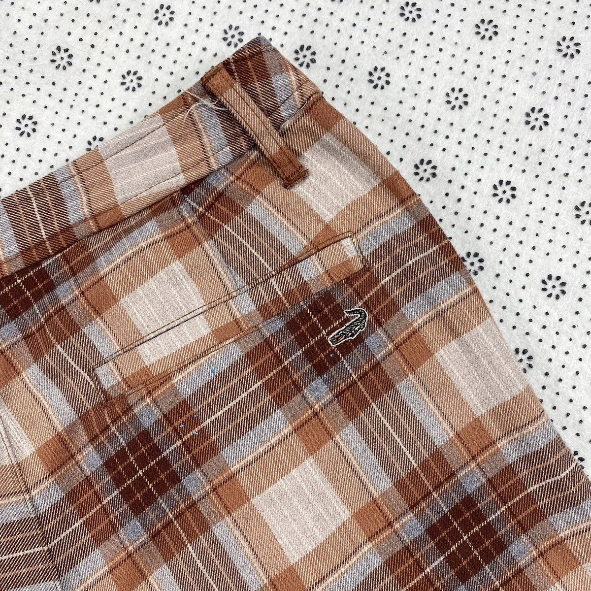 Japanese Brand Crocodile Japan Vintage Plaid Shorts – Archive Summer Flex Size US 29 - 7 Thumbnail