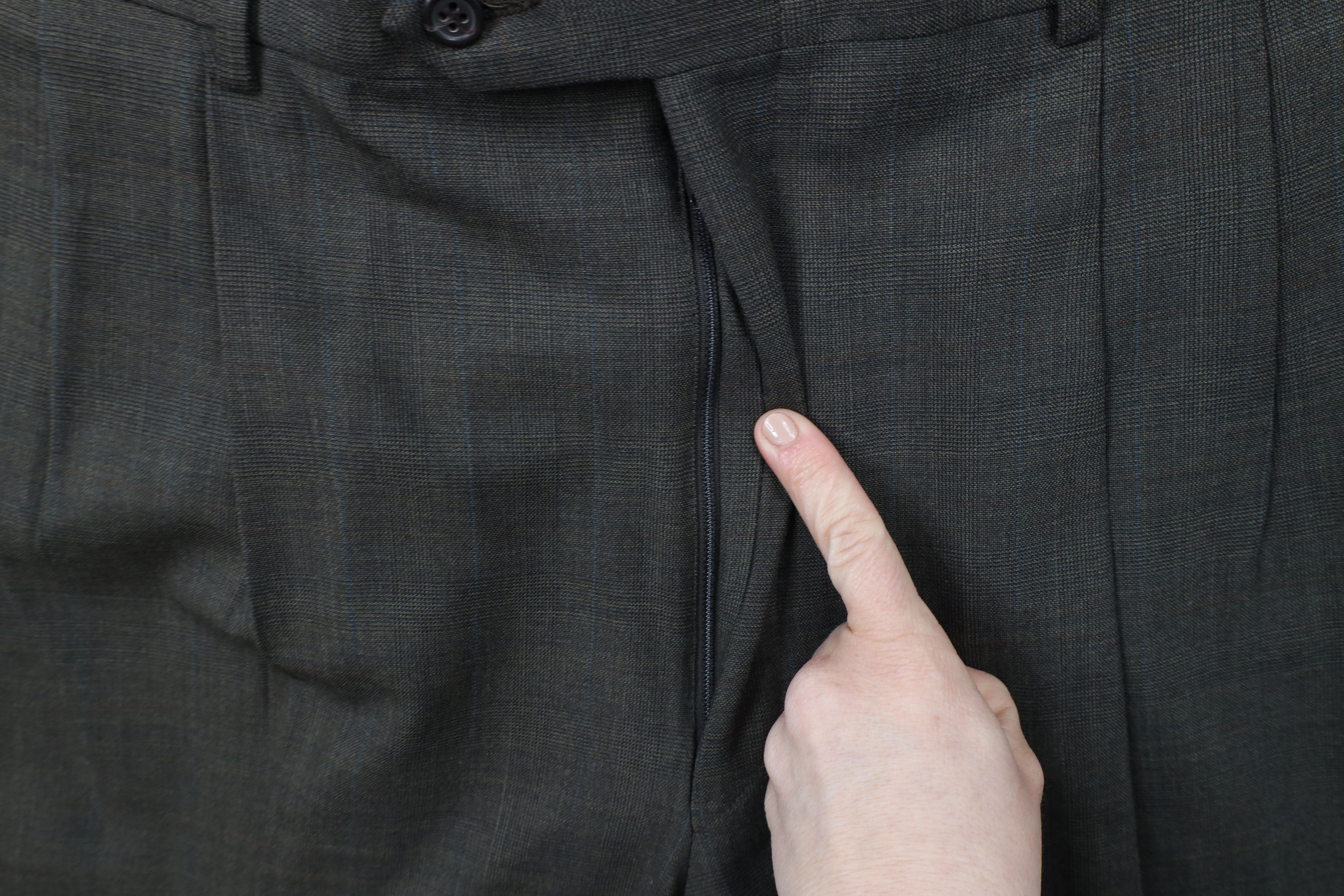 Vintage Vintage 70s Streetwear Pleated Cuffed Wide Leg Chino Pants Size US 36 / EU 52 - 6 Thumbnail