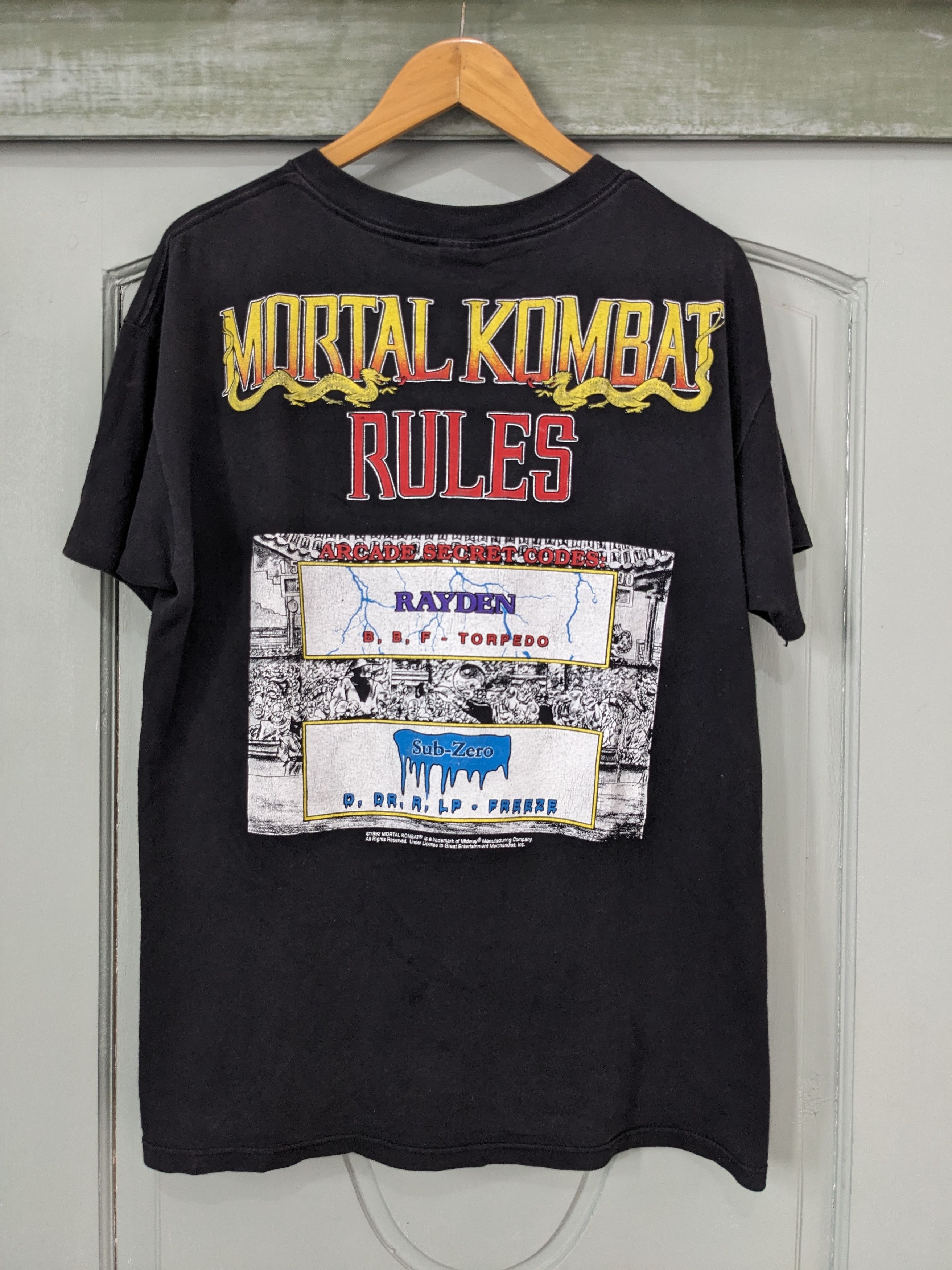 Vintage Vintage Mortal Kombat 1992 Size US L / EU 52-54 / 3 - 2 Thumbnail