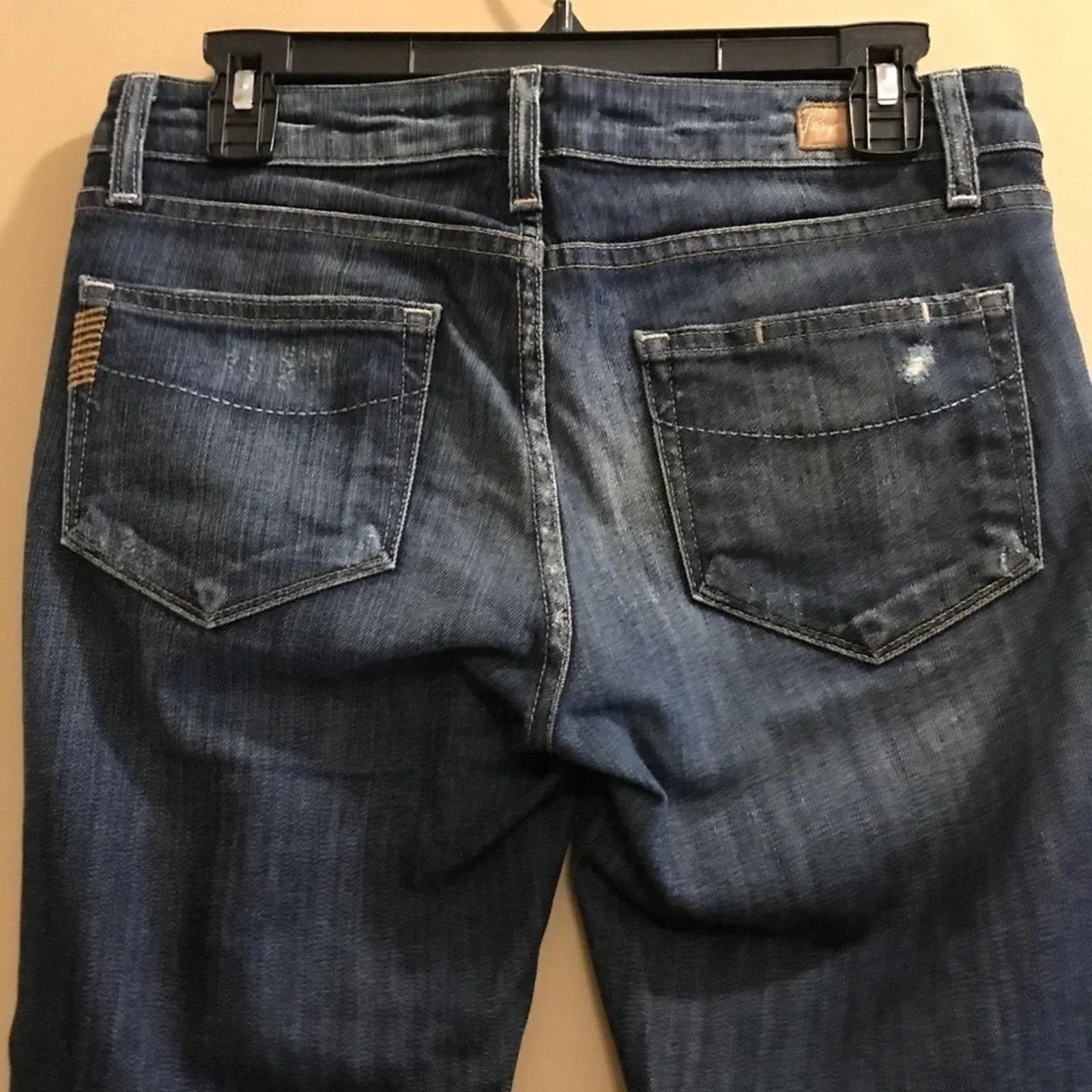Paige Paige Denim Distressed Skyline Skinny Jeans 27 Size 27" / US 4 / IT 40 - 11 Thumbnail