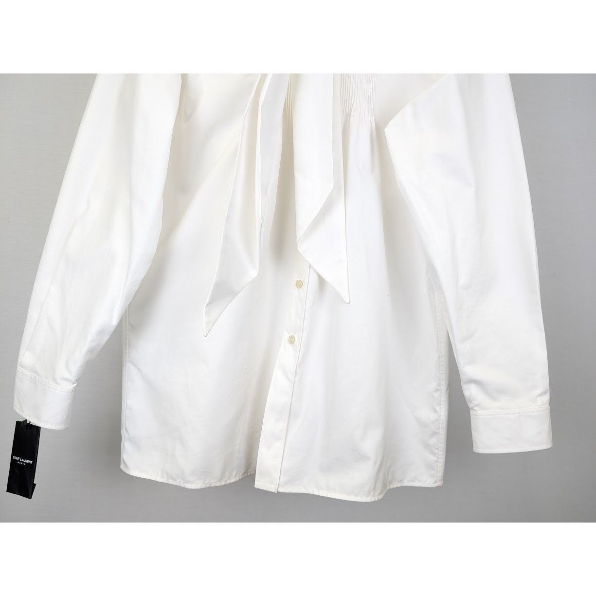 Saint Laurent Paris o1rshd1 Button Shirt in White Size US L / EU 52-54 / 3 - 5 Thumbnail