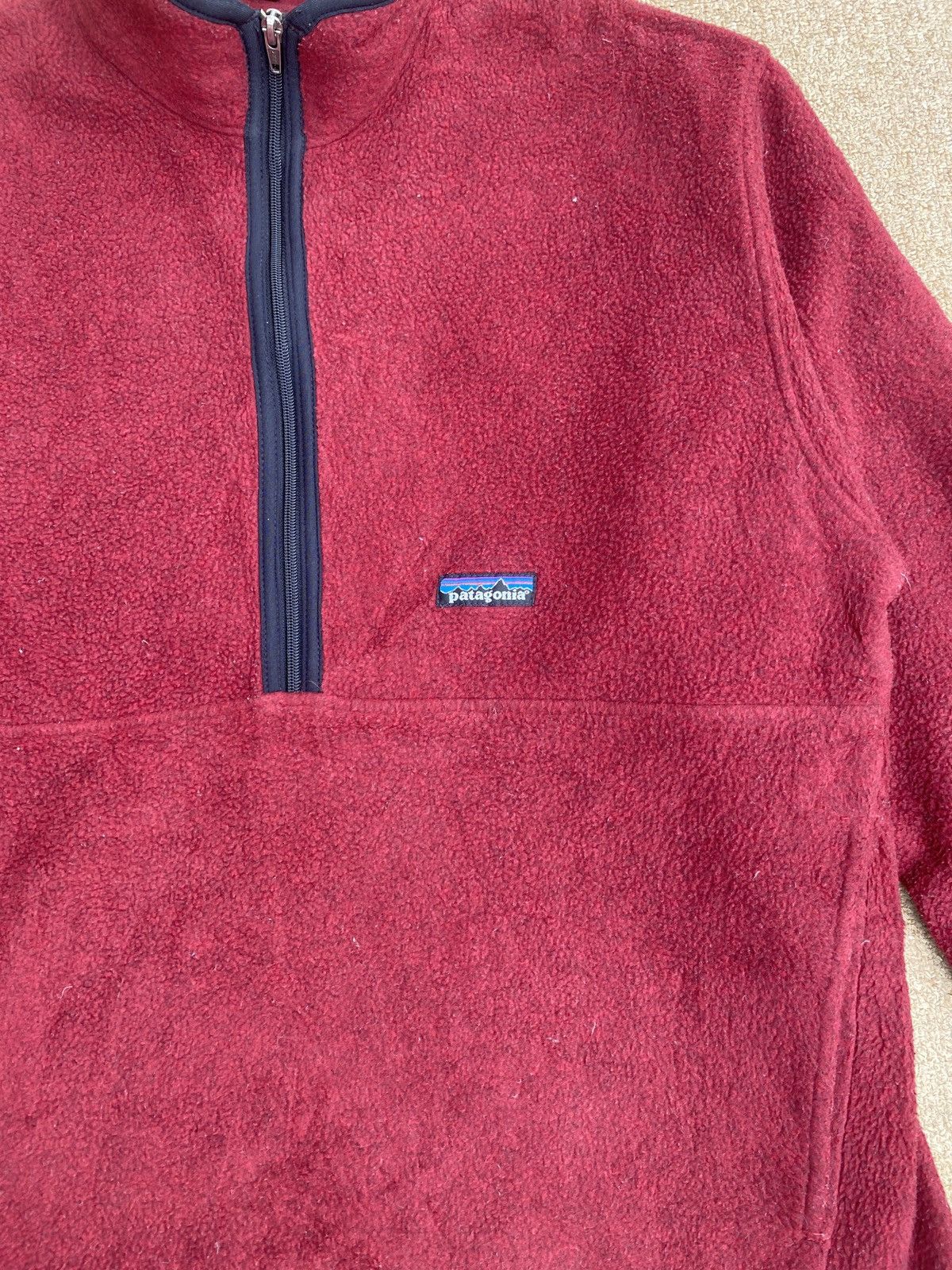 Patagonia Vintage patagonia cynchilla half zipper sweatshirt Size US L / EU 52-54 / 3 - 5 Thumbnail