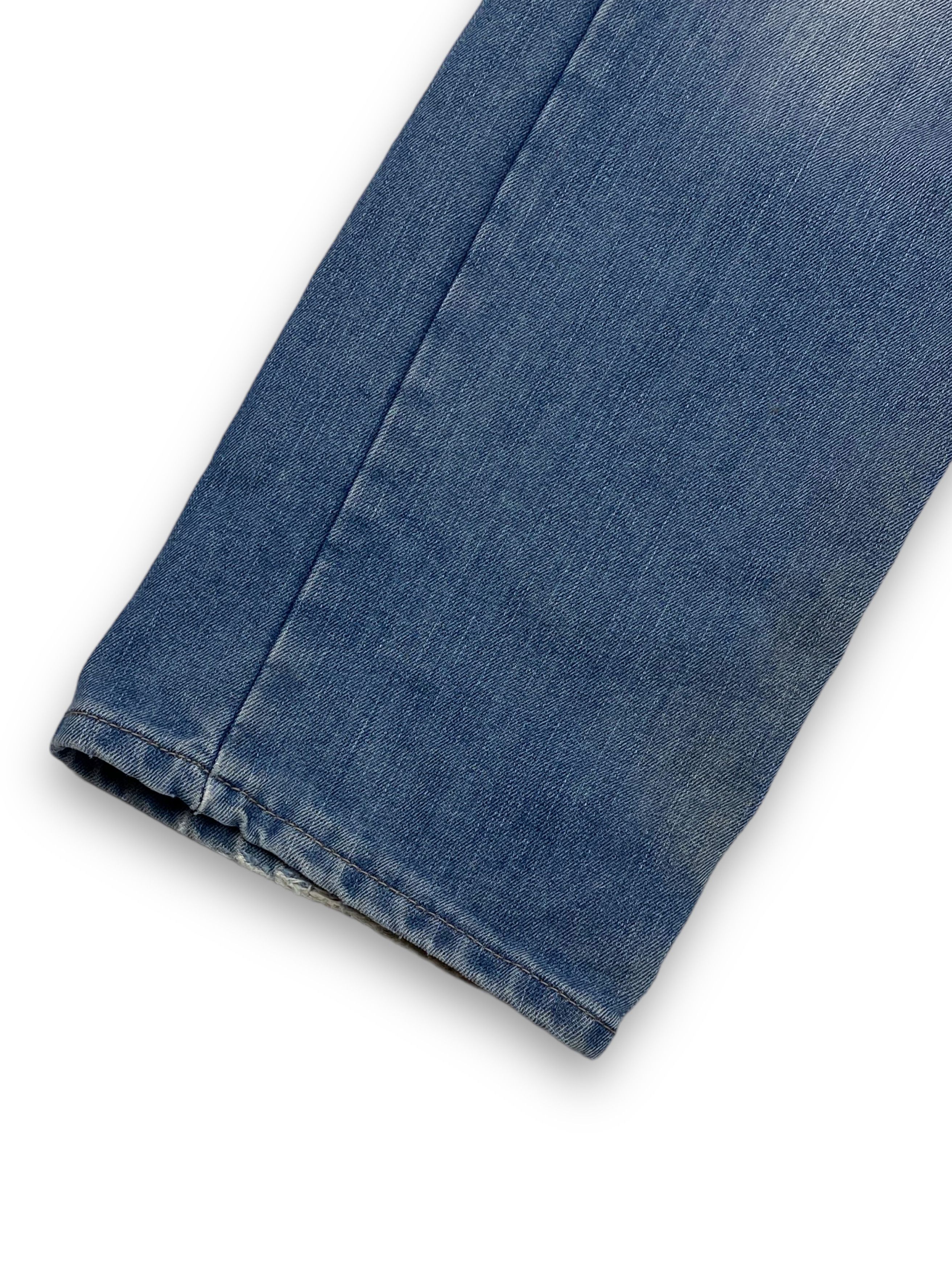 Jean Vintage LEE COOPER Distressed Light Washed Blue Jeans M686 Size US 35 - 5 Thumbnail