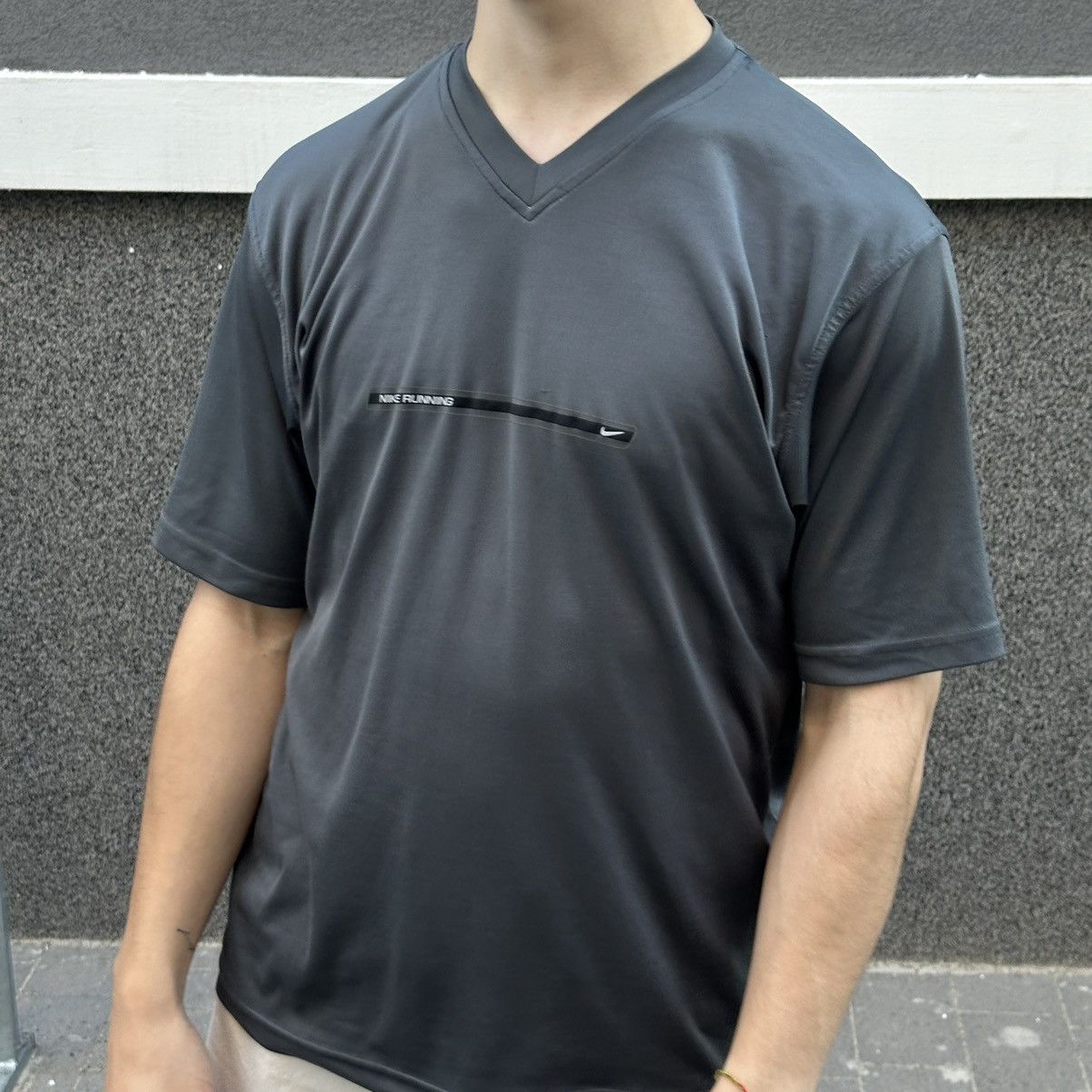 Nike × Vintage Vintage Nike Running T-shirts Sport-wear Y2K Big Logo 90s Size US XL / EU 56 / 4 - 3 Thumbnail