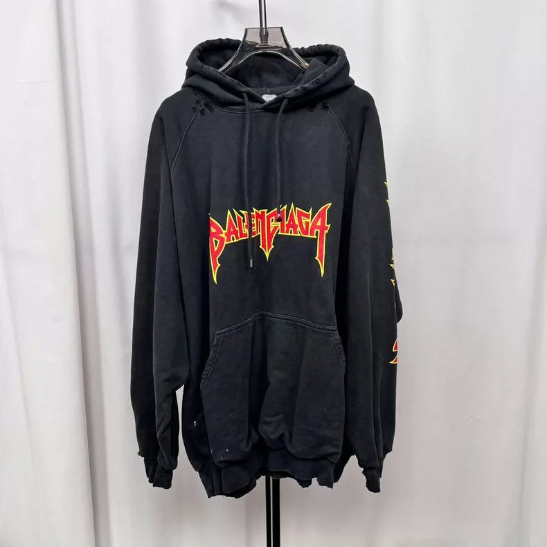 Balenciaga Balenciaga Huoyan logo sweater Size US S / EU 44-46 / 1 - 1 Thumbnail