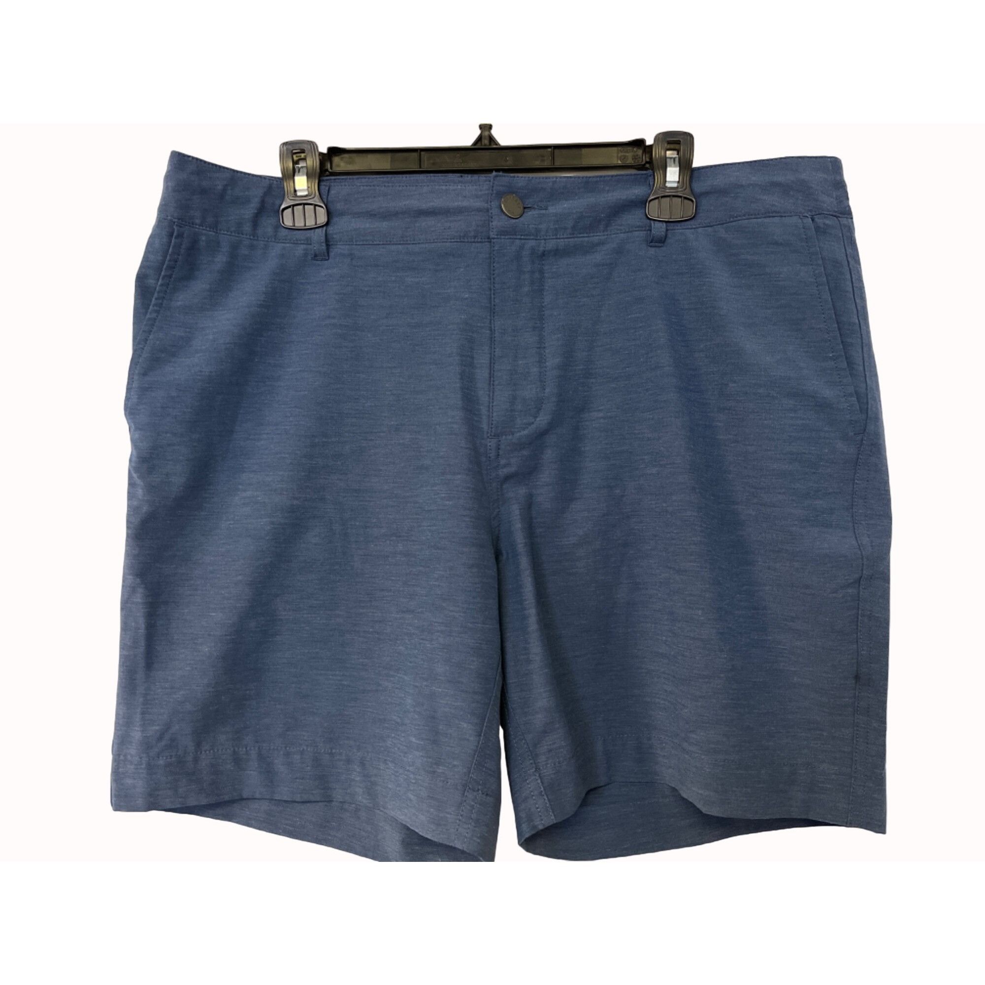 Faherty Faherty Mens Blue Loop Belt All Day Shorts Size 36 SKU 6368 Size US 36 / EU 52 - 1 Thumbnail