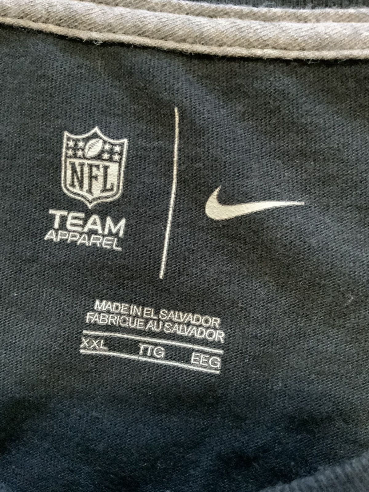 Nike Nike NFL Football Pittsburgh Steelers Helmet S/S T-Shirt Size US XXL / EU 58 / 5 - 6 Thumbnail