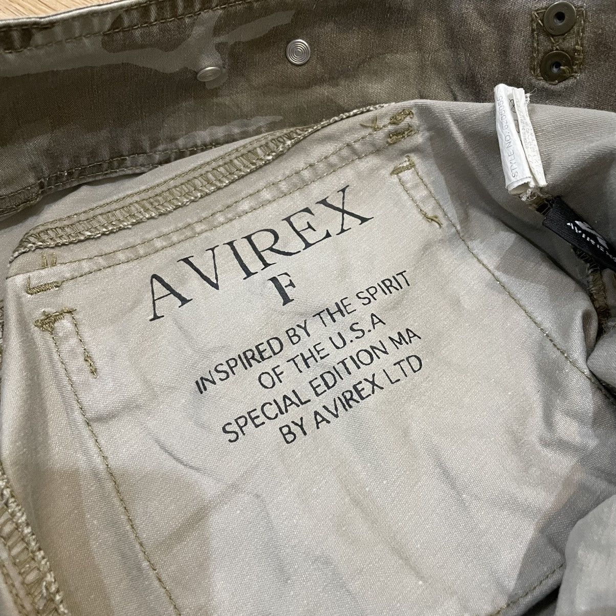 Avirex Avirex Military Camouflage Cargo Pants Size US 27 - 6 Thumbnail