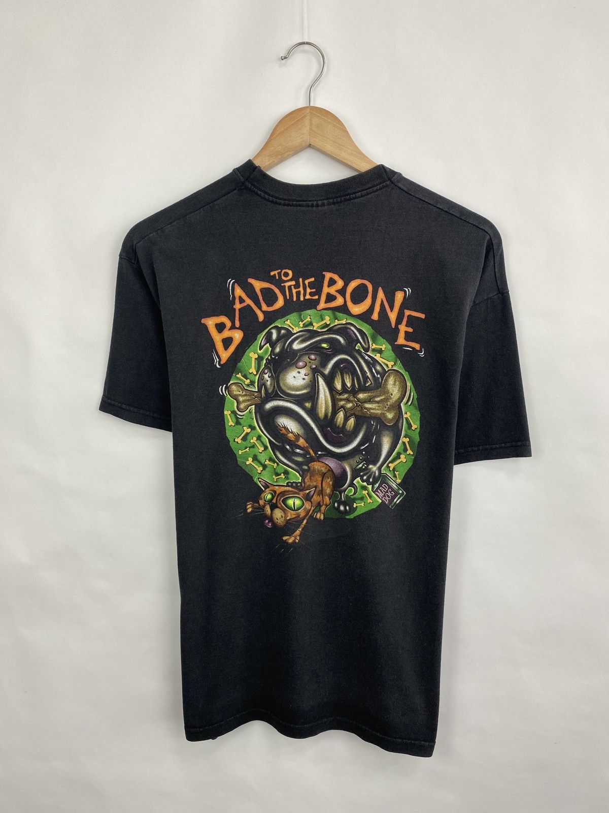 Fruit Of The Loom 🇺🇸 Vintage 90s George Thorogood Bad To The Bone Band Tshirt Size US M / EU 48-50 / 2 - 3 Thumbnail
