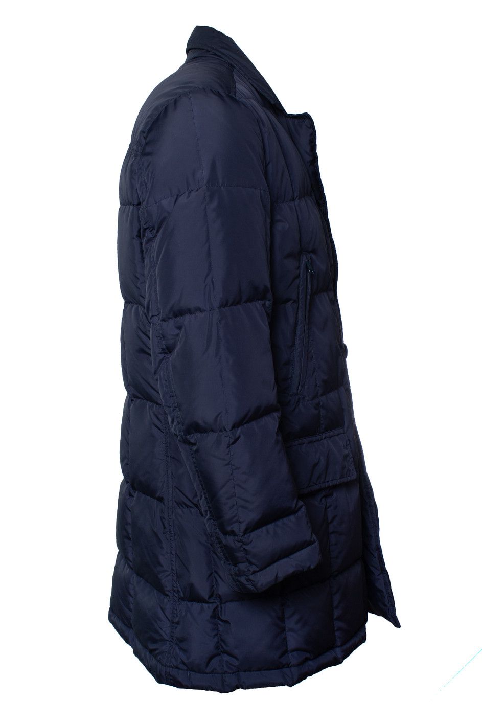 Fay Fay, blue quilted overcoat Size US XL / EU 56 / 4 - 3 Thumbnail