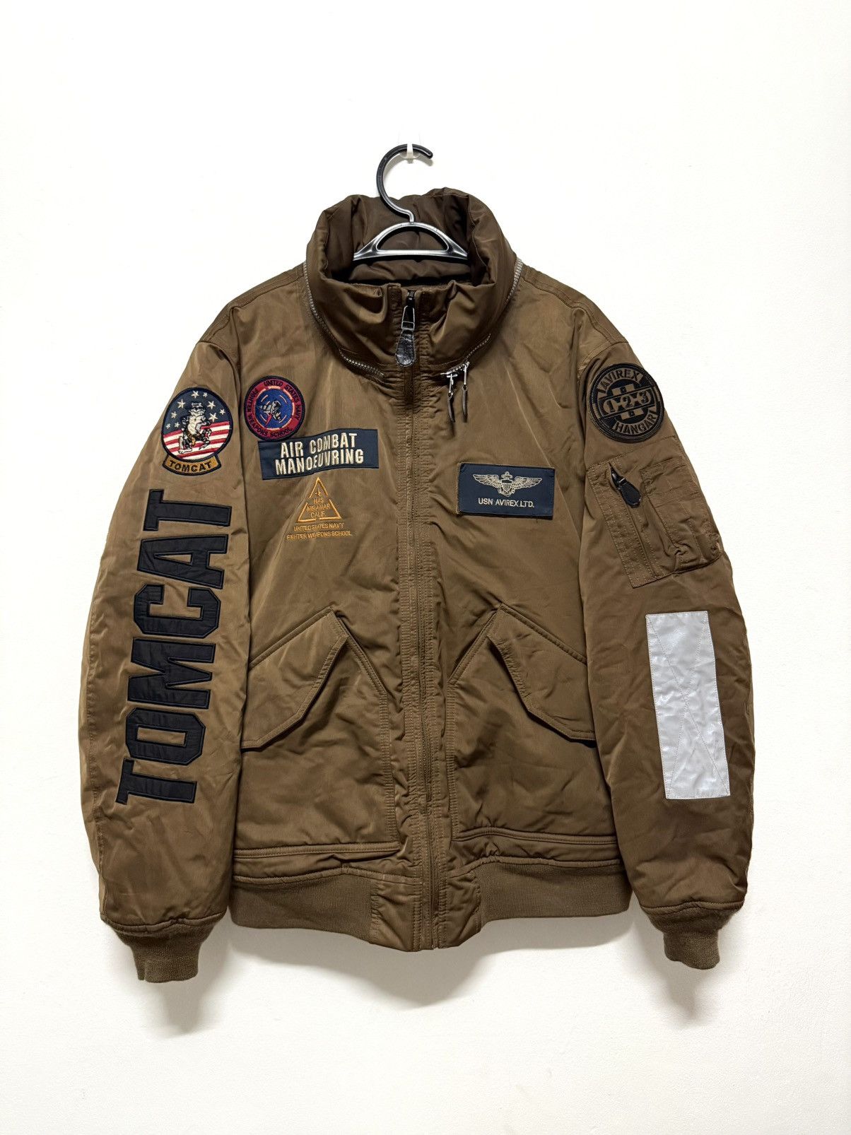 たけちゃん USN AVIREX LTD. TOP GUN Avirex 