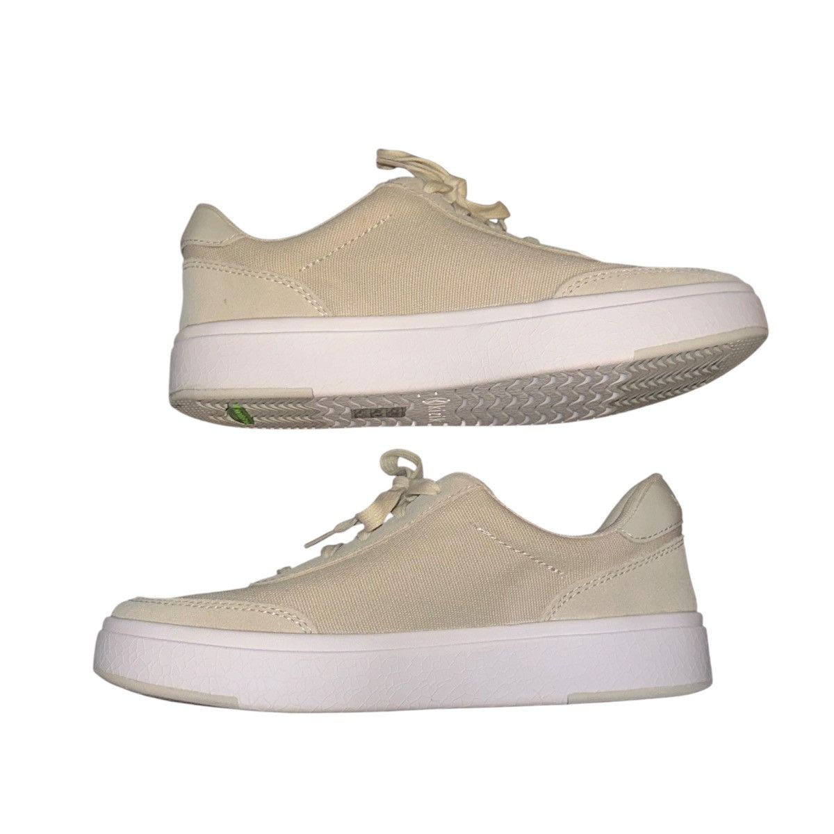 Other Kizik khaki Prague canvas sneakers Size US 8 / IT 38 - 4 Thumbnail