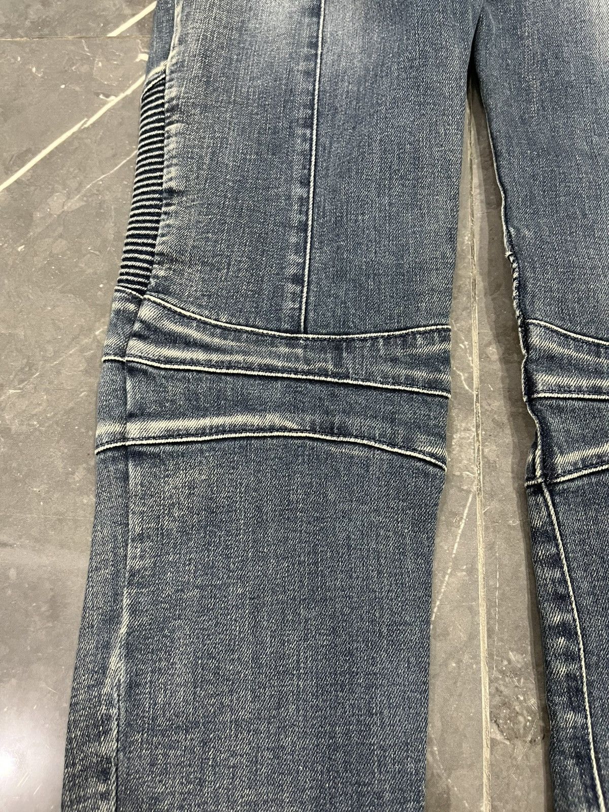 Balmain 🖤BLACKFRIDAY🖤Balmain moto biker jeans Size 30" / US 8 / IT 44 - 9 Thumbnail
