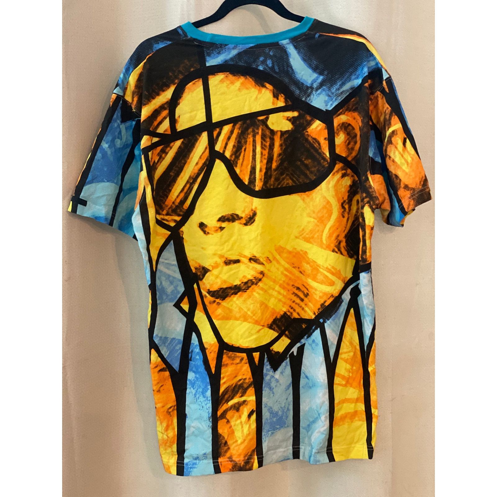 ROCKSMITH Y2K Rocksmith “Stained Glass Eazy E” S/S shirt. Size US XL / EU 56 / 4 - 8 Thumbnail