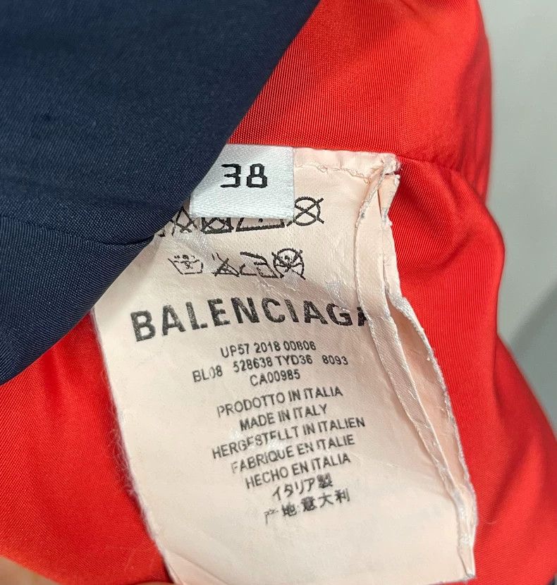 Balenciaga Balenciaga size 38 Color Block Windbreaker Jacket Size M / US 6-8 / IT 42-44 - 4 Thumbnail