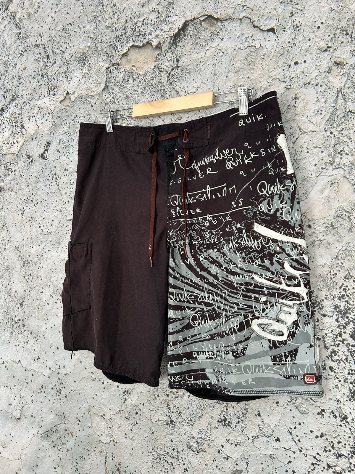 Quiksilver Vintage Quiksilver Surf Shorts Y2K 00s Streetwear Baggy Size US 32 / EU 48 - 2 Thumbnail