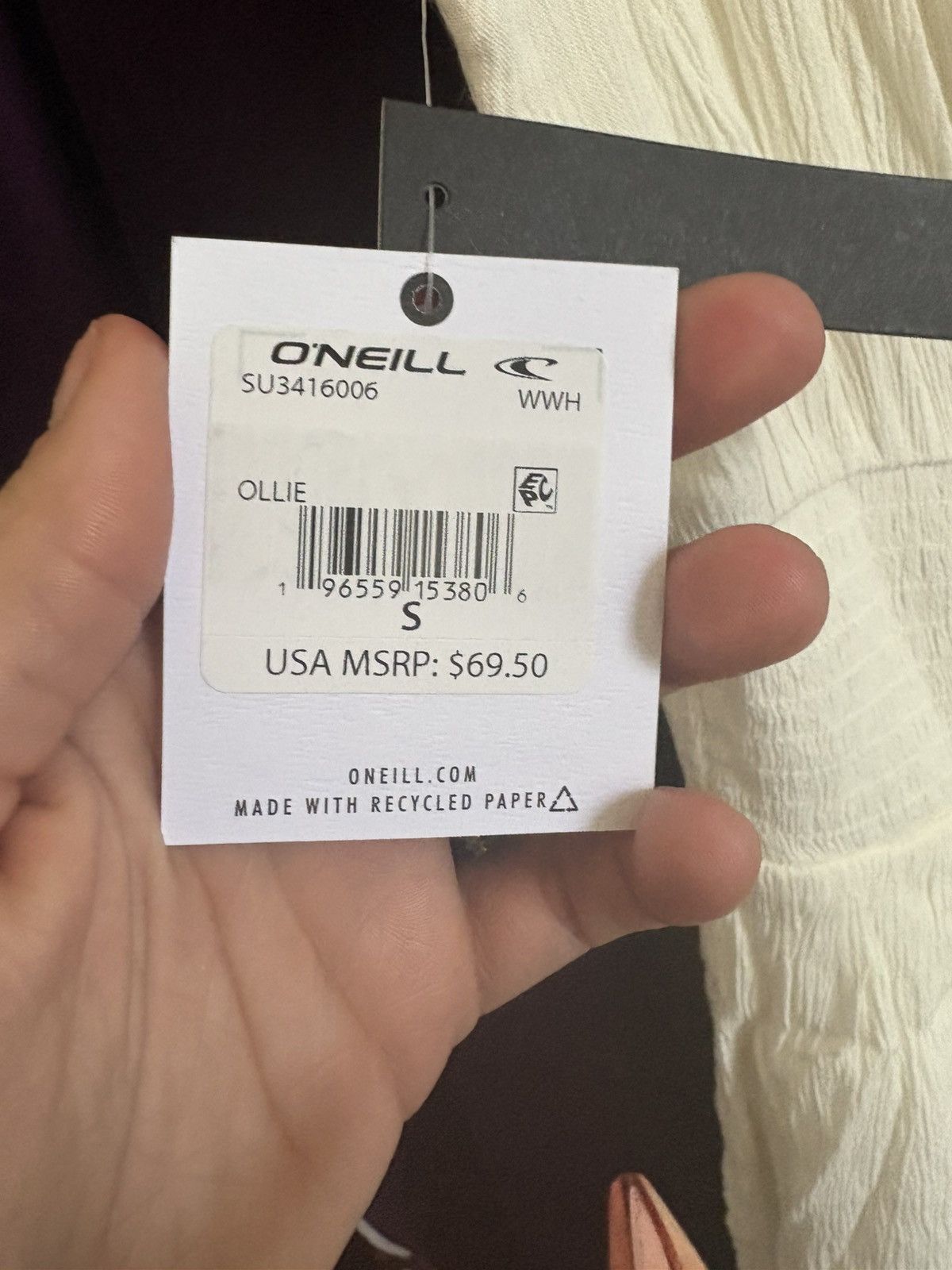 Nordstrom White Ollie Size Small Size S / US 4 / IT 40 - 3 Thumbnail