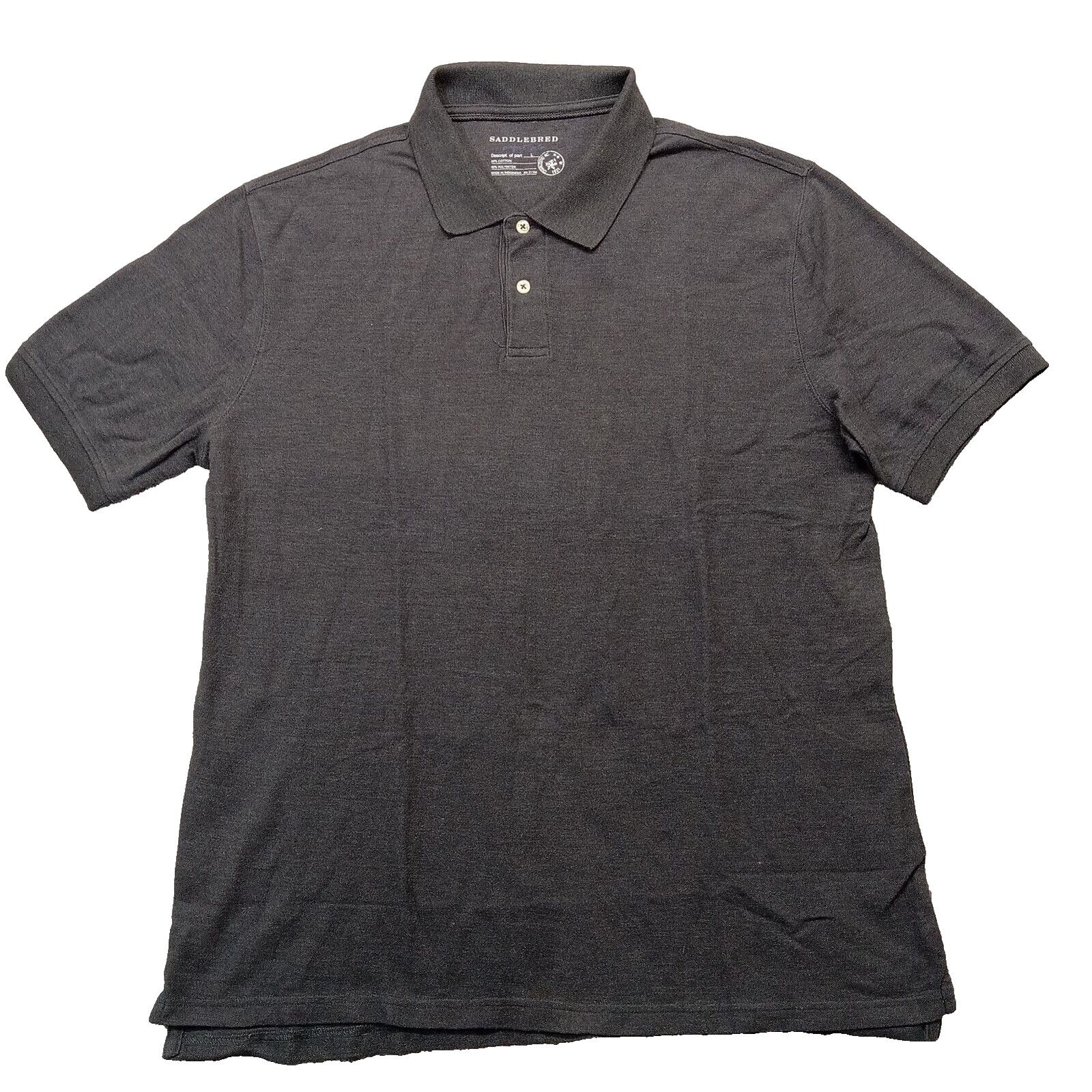 Saddlebred Saddlebred Polo Shirt L Men's Perfect Short Sleeve Grey Size US L / EU 52-54 / 3 - 1 Thumbnail