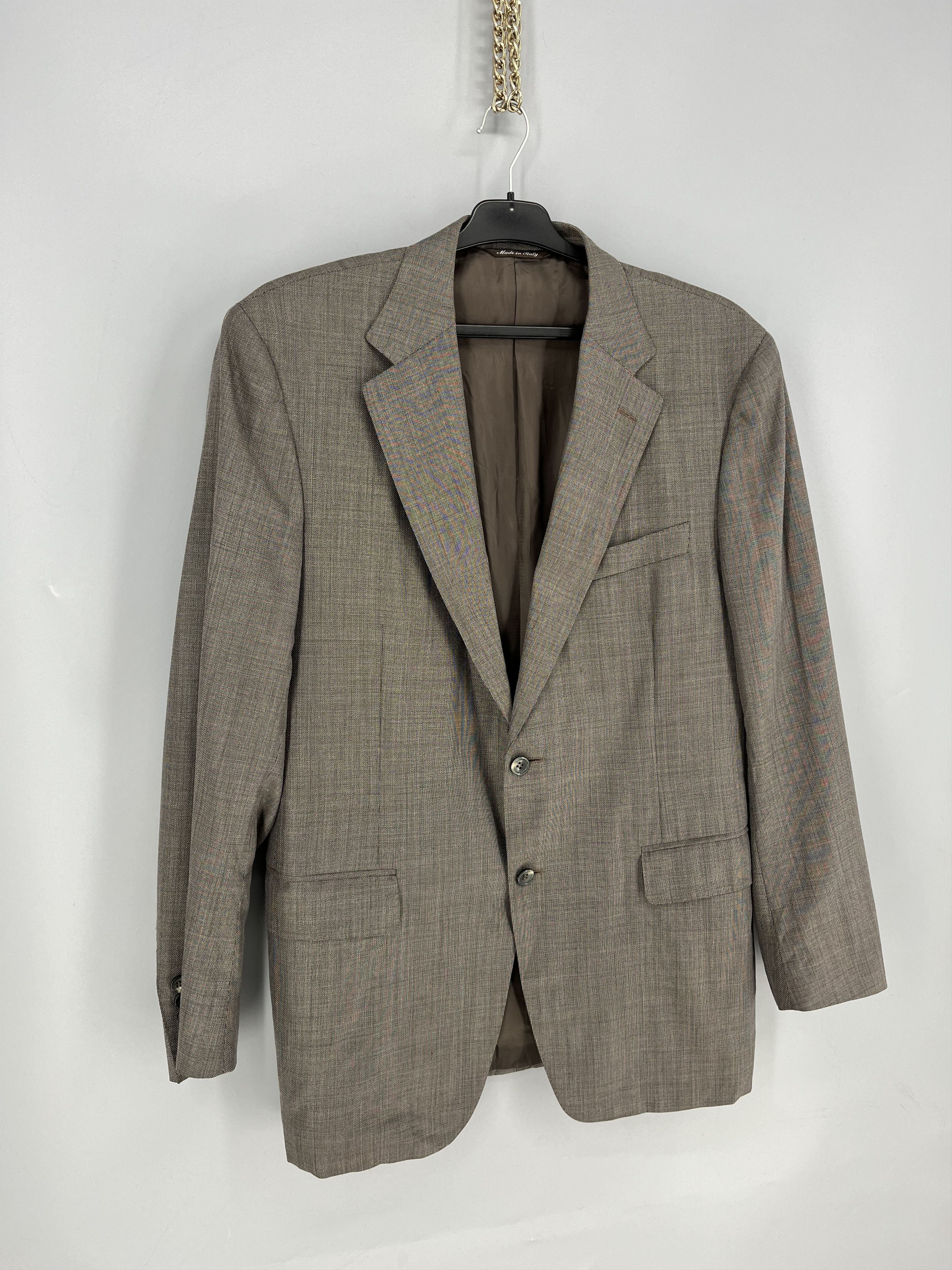 Canali Vintage Luxury Canali Pure Wool Blazer Sport Coat Men Size 50R - 2 Thumbnail