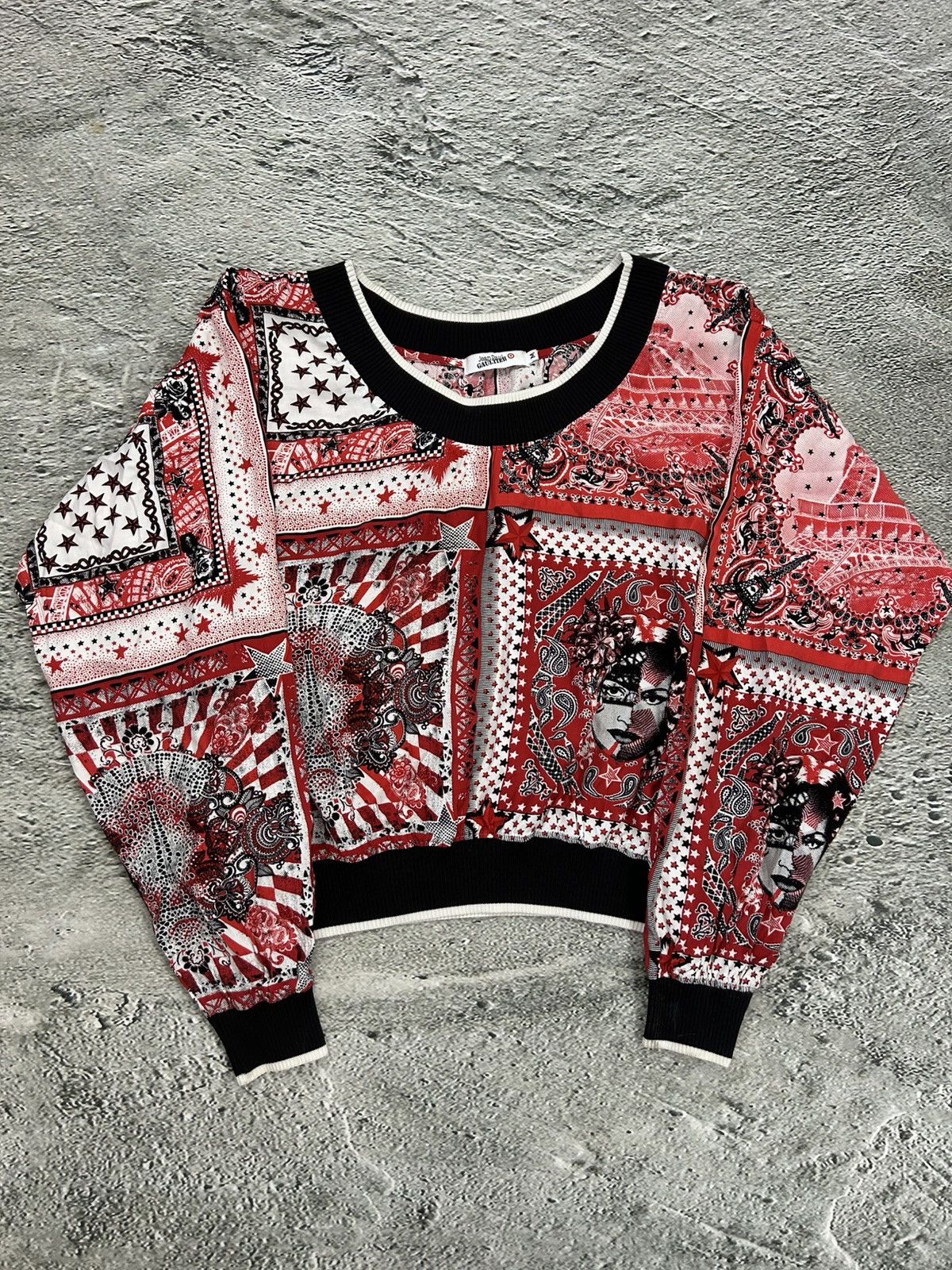 Jean Paul Gaultier Jean Paul Gaultier blouse red longsleeve avant garde Size M / US 6-8 / IT 42-44 - 2 Thumbnail