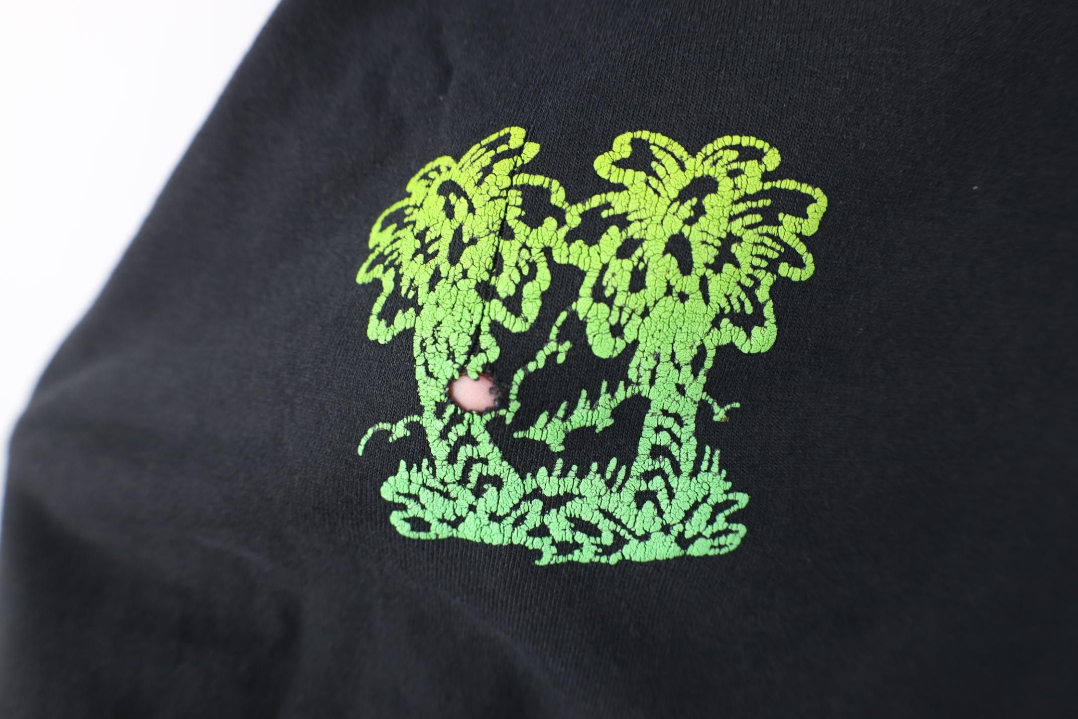 Vintage Vintage 80s Spell Florida Tourist Excuse T-Shirt Black USA Size US XL / EU 56 / 4 - 9 Thumbnail