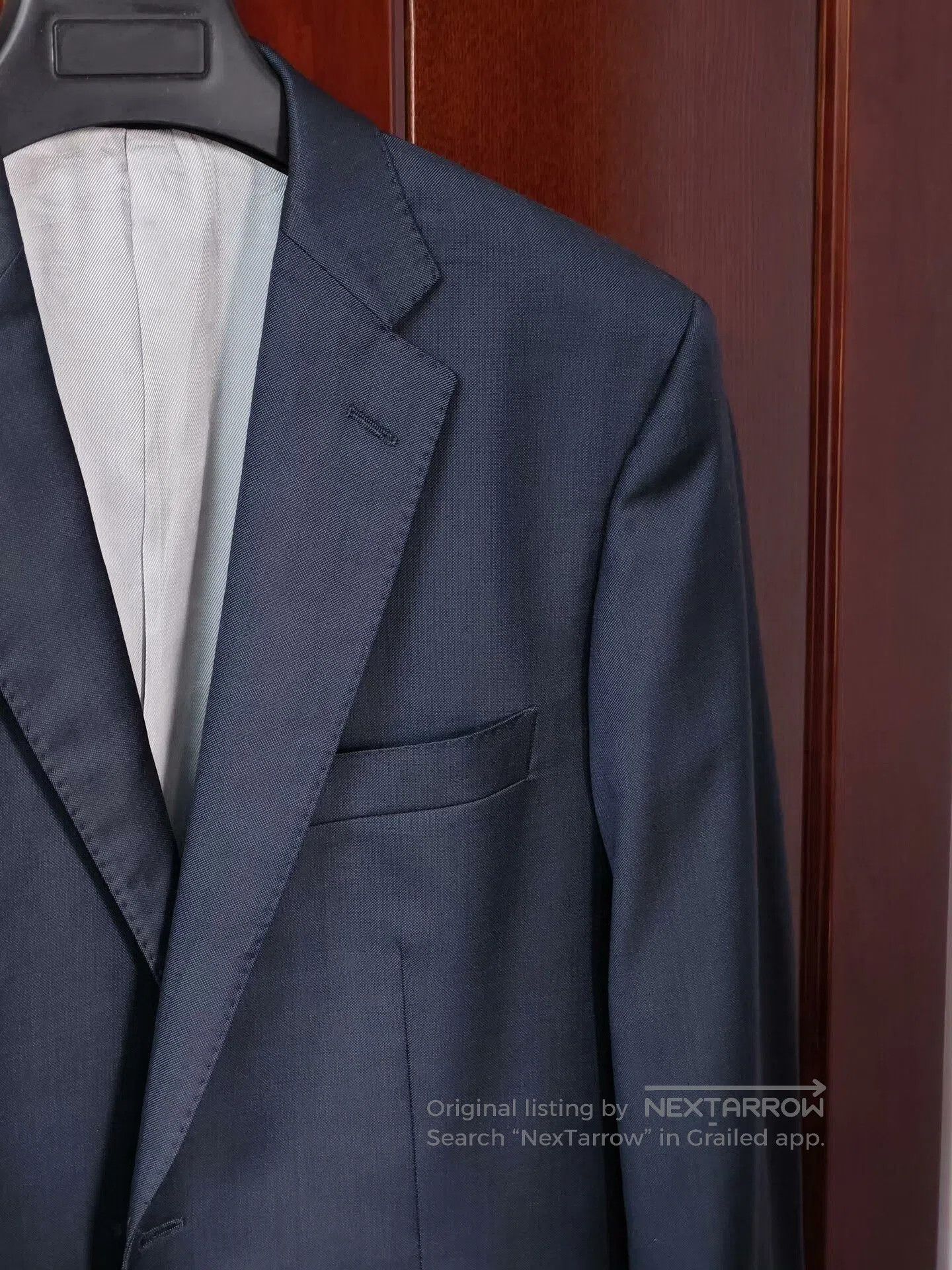 Loro Piana Elegant Italian Wool Blend Suit Jacket. Size US M / EU 48-50 / 2 - 2 Thumbnail