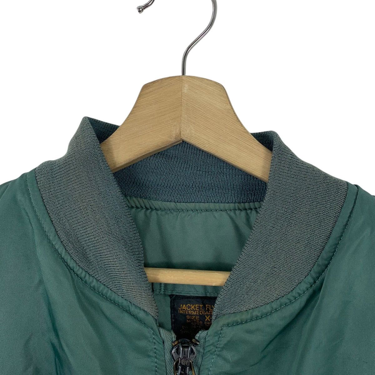 Alpha Industries × Vintage Vintage ALPHA INDUSTRIES MA-1 green Bomber jacket Size US XL / EU 56 / 4 - 6 Thumbnail