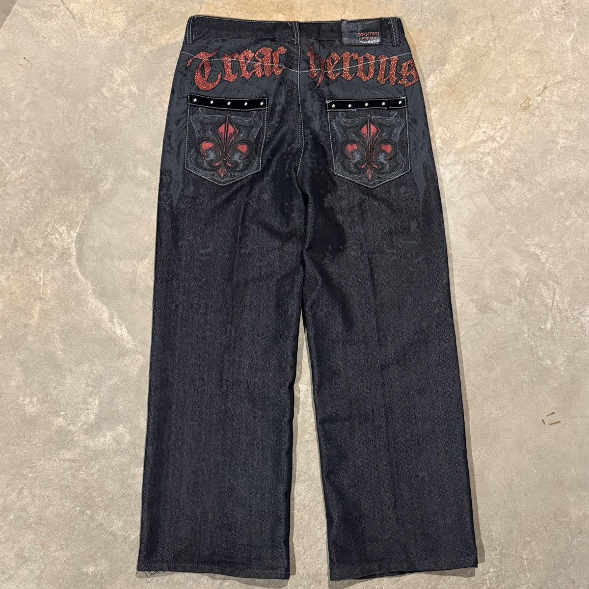 Vintage Vintage 2000s Treacherous Baggy Jeans ERD Grunge Y2K Skater Size US 36 / EU 52 - 1 Thumbnail
