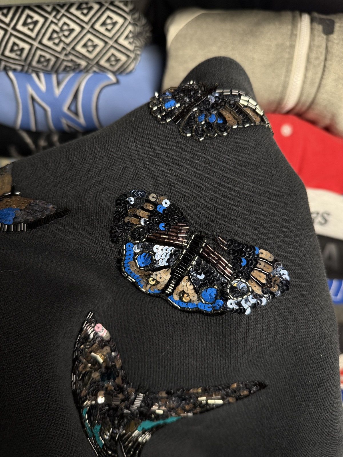 Allsaints AllSaints Multilogo Cropped Sweatshirt Size M Wmns Size M / US 6-8 / IT 42-44 - 15 Thumbnail