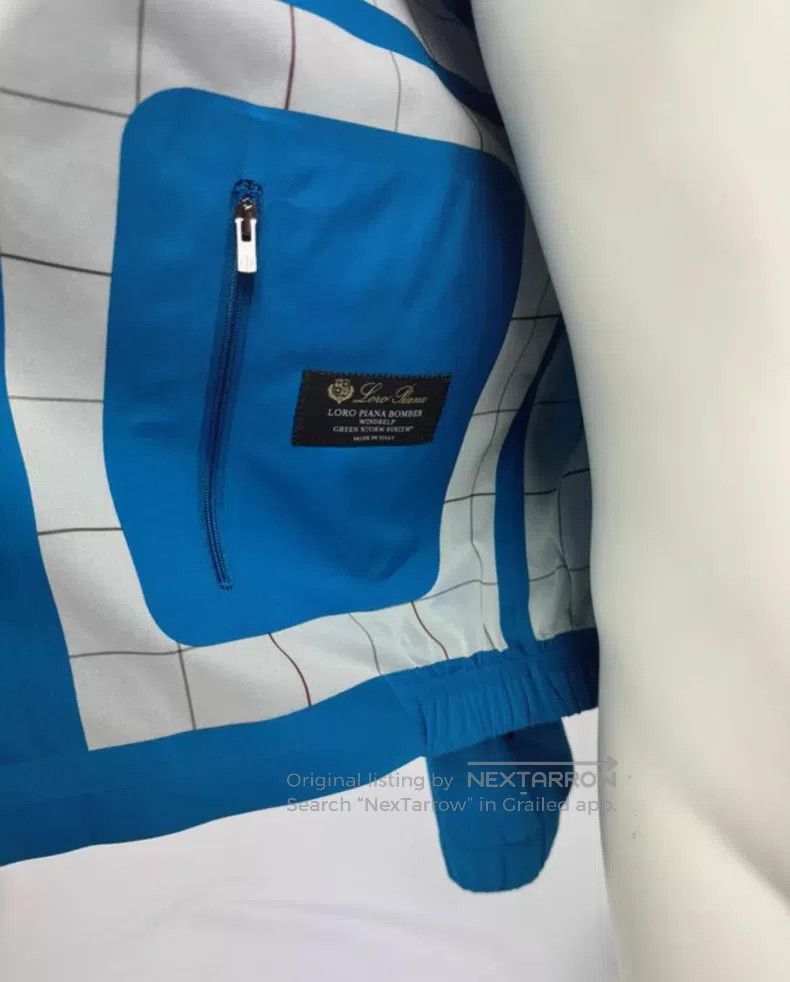 Loro Piana Loro Piana Blue Pilot Jacket Size M / US 6-8 / IT 42-44 - 2 Thumbnail