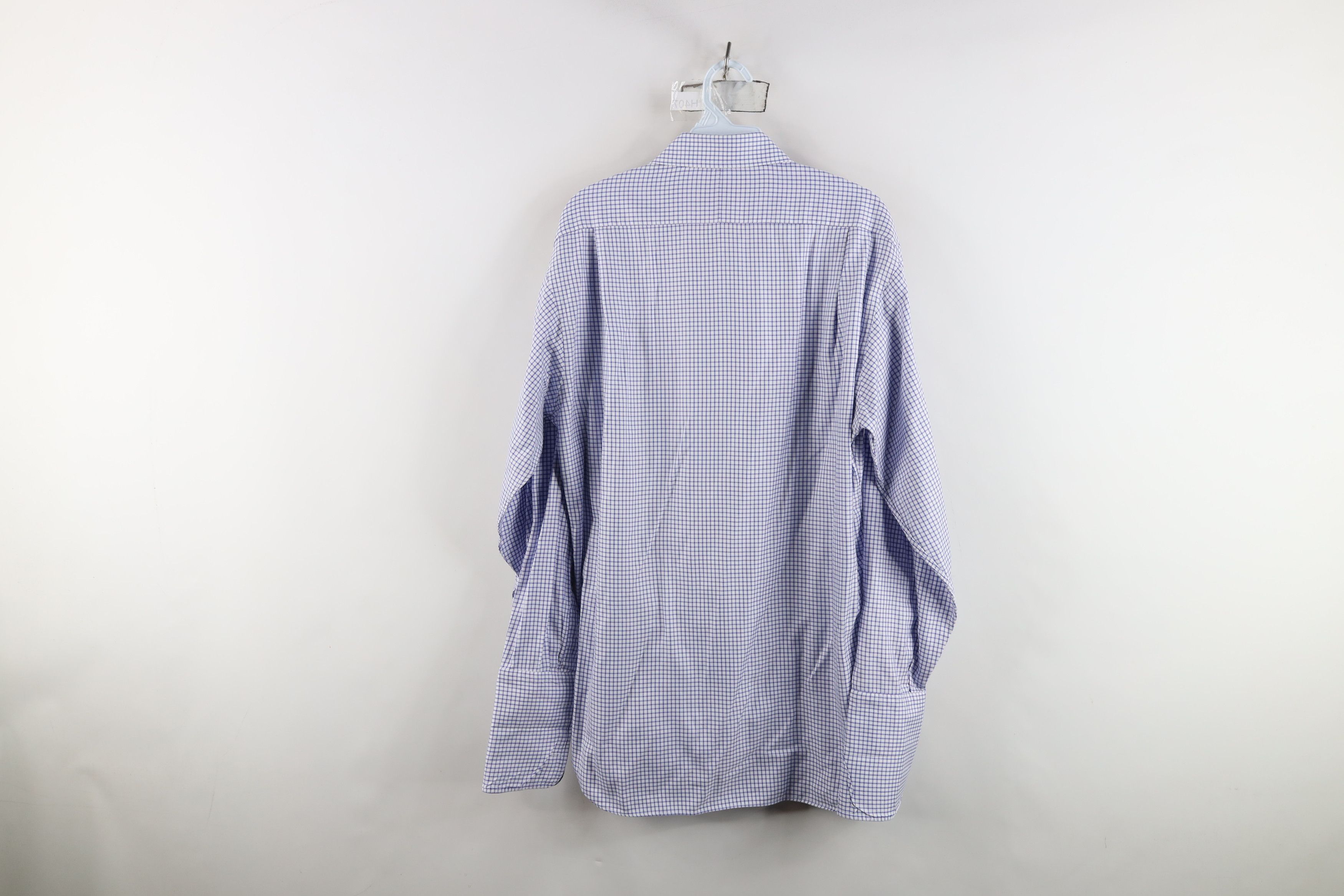 Vintage Vintage 90s Burberrys Burberry French Cuff Button Shirt USA Size US M / EU 48-50 / 2 - 8 Thumbnail