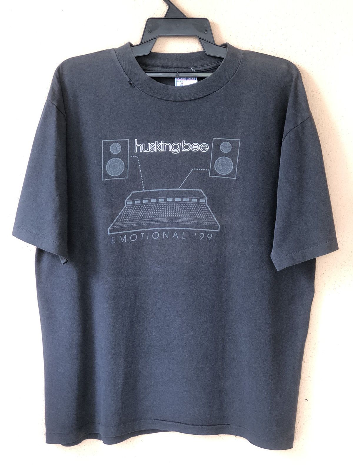 Vintage Vintage 90s Husking Bee EMOTIONAL 99 Distressed Size US L / EU 52-54 / 3 - 1 Thumbnail