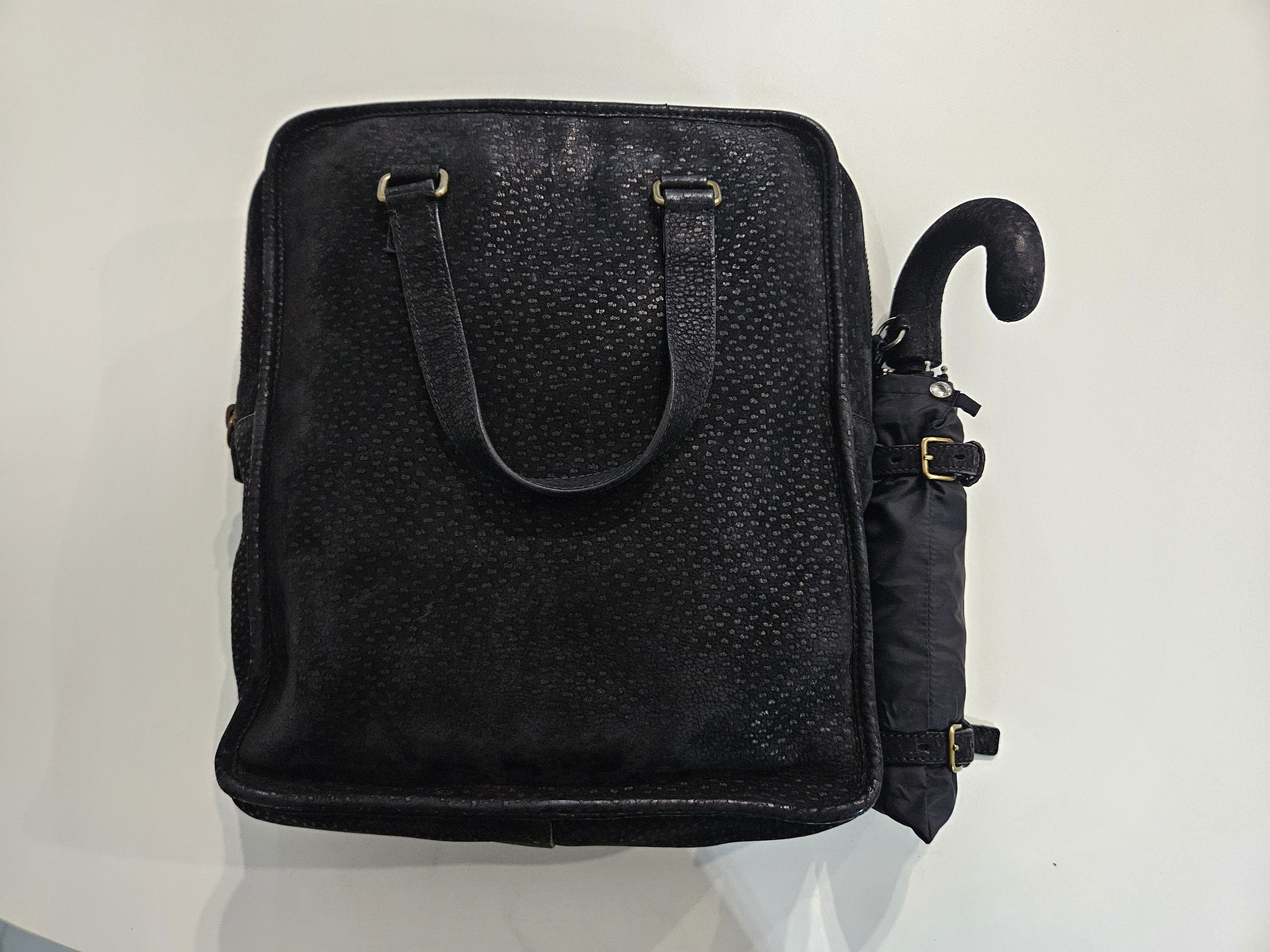 image of Prada Umbrella Bags in Black, Men's