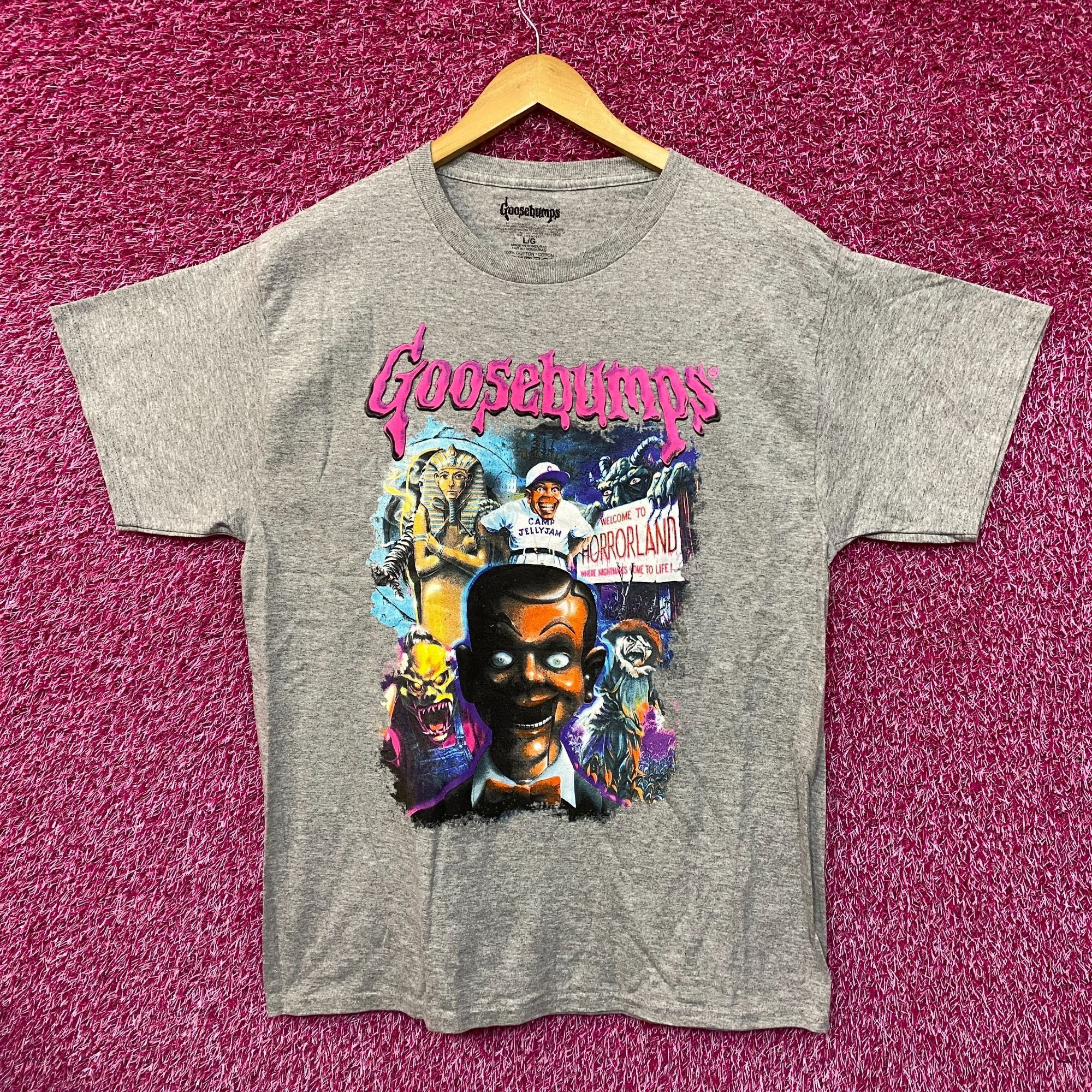 Other Goosebumps RL Stine Horror Series Cover Art Collage Tee L Size US L / EU 52-54 / 3 - 1 Thumbnail