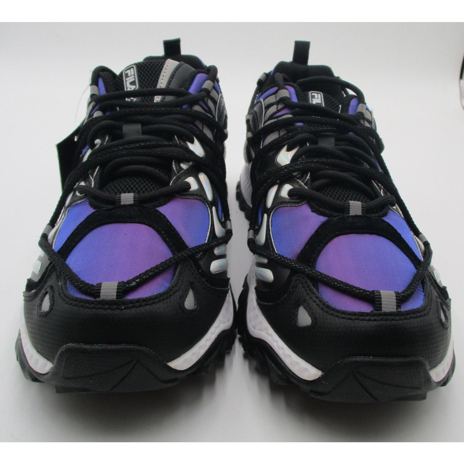 Fila Fila Explore Energized Mens Size 8.5 Black Purple Sneakers Size US 8.5 / EU 41-42 - 5 Thumbnail