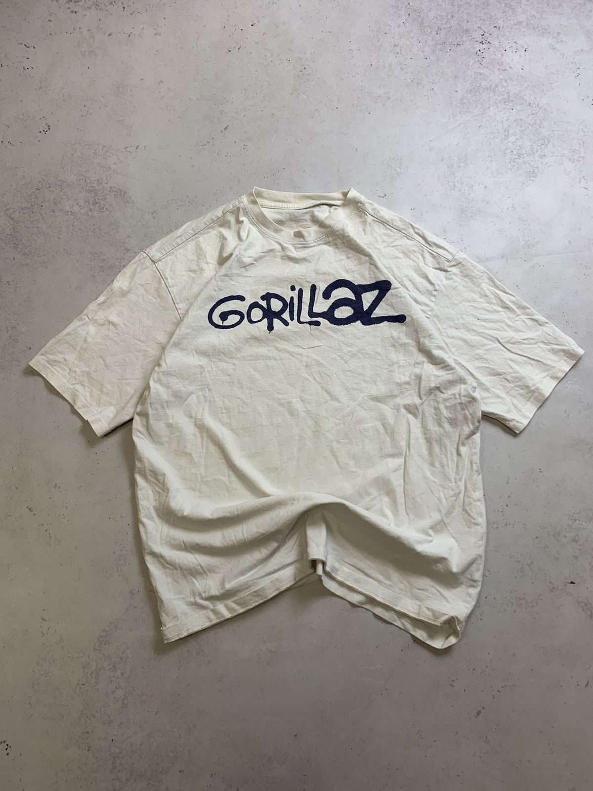 Band Tees × Vintage Vintage Gorillaz Promo Boxy T-shirt XL Size US XL / EU 56 / 4 - 2 Thumbnail