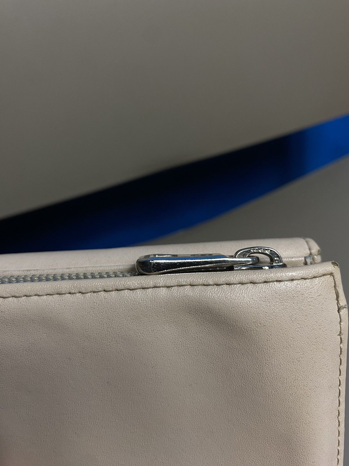 Leather × Longchamp 🔥 LONGCHAMP LEATHER CREAM WALLET Size ONE SIZE - 7 Thumbnail