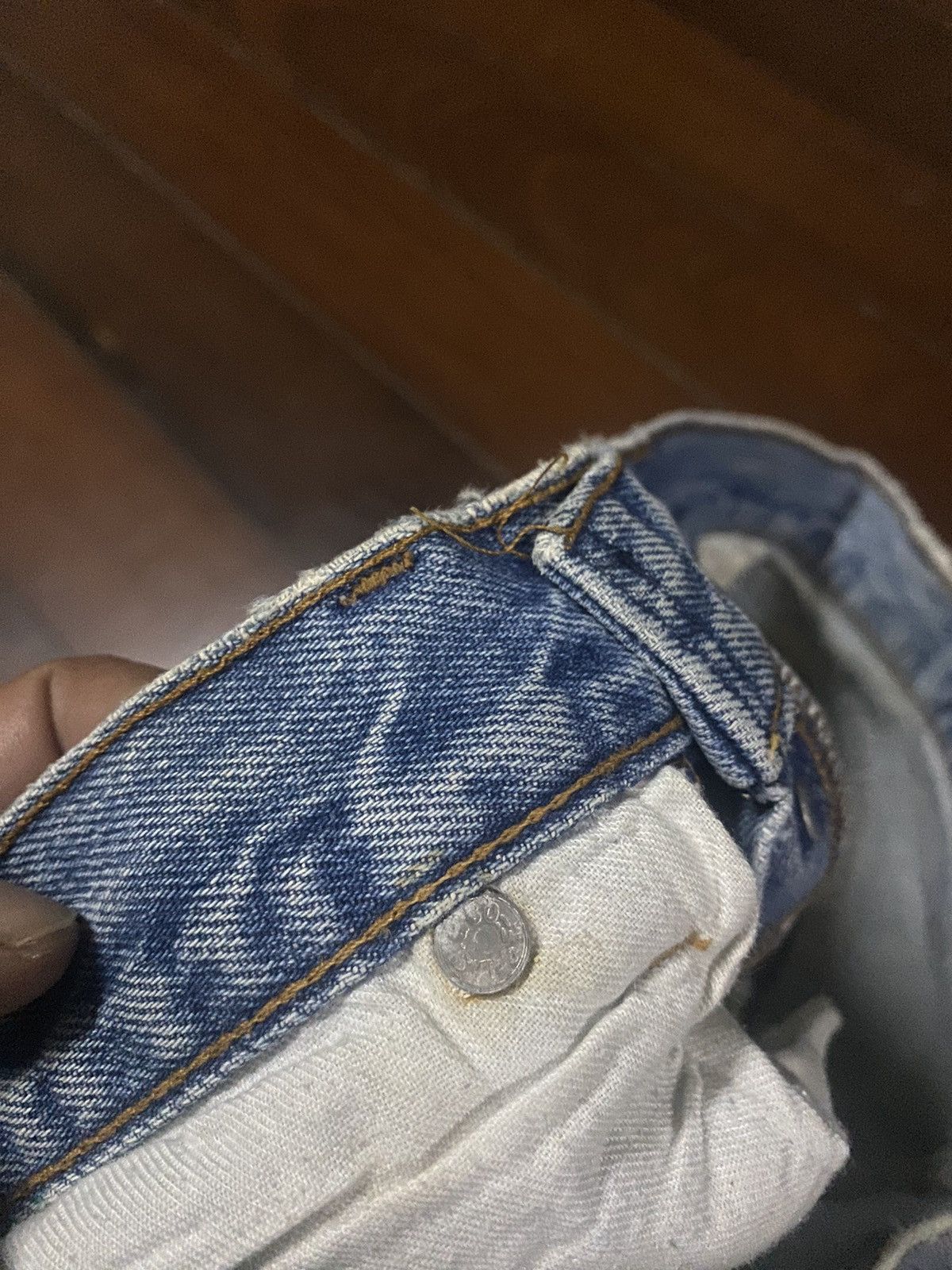 Levi's Vintage Clothing FIRE 🔥 VINTAGE 70s 80s LEVIS 501 DESTROY DISTRESSED RIPPED Size US 32 / EU 48 - 9 Thumbnail
