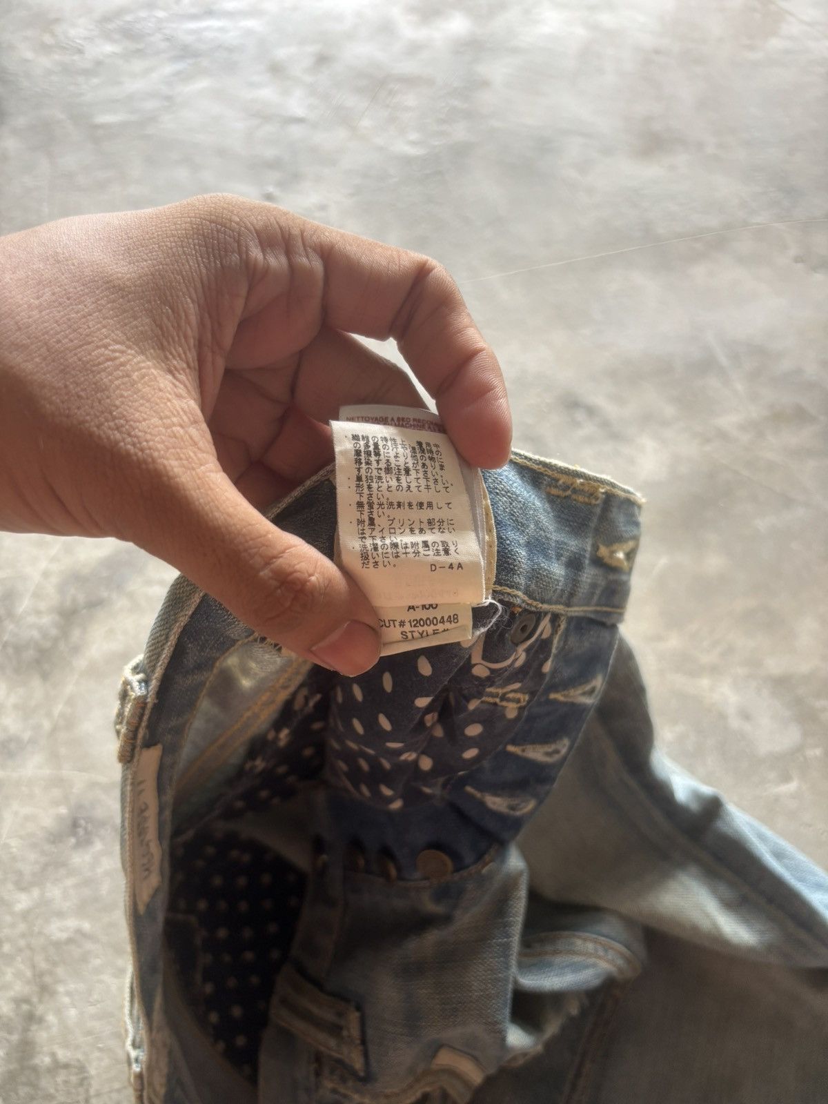 Jimmy Taverniti jimmy taverniti slim rusty mudmax wash jeans hedi style Size US 30 / EU 46 - 9 Thumbnail
