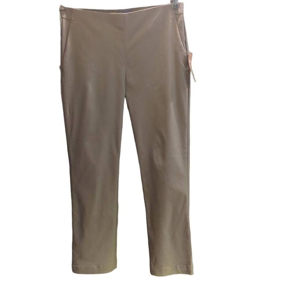 Cotton Traders Cotton Traders Women's 10 Ultimate Pull On Slacks Dark Taupe Size 32" / US 10 / IT 46 - 1 Thumbnail