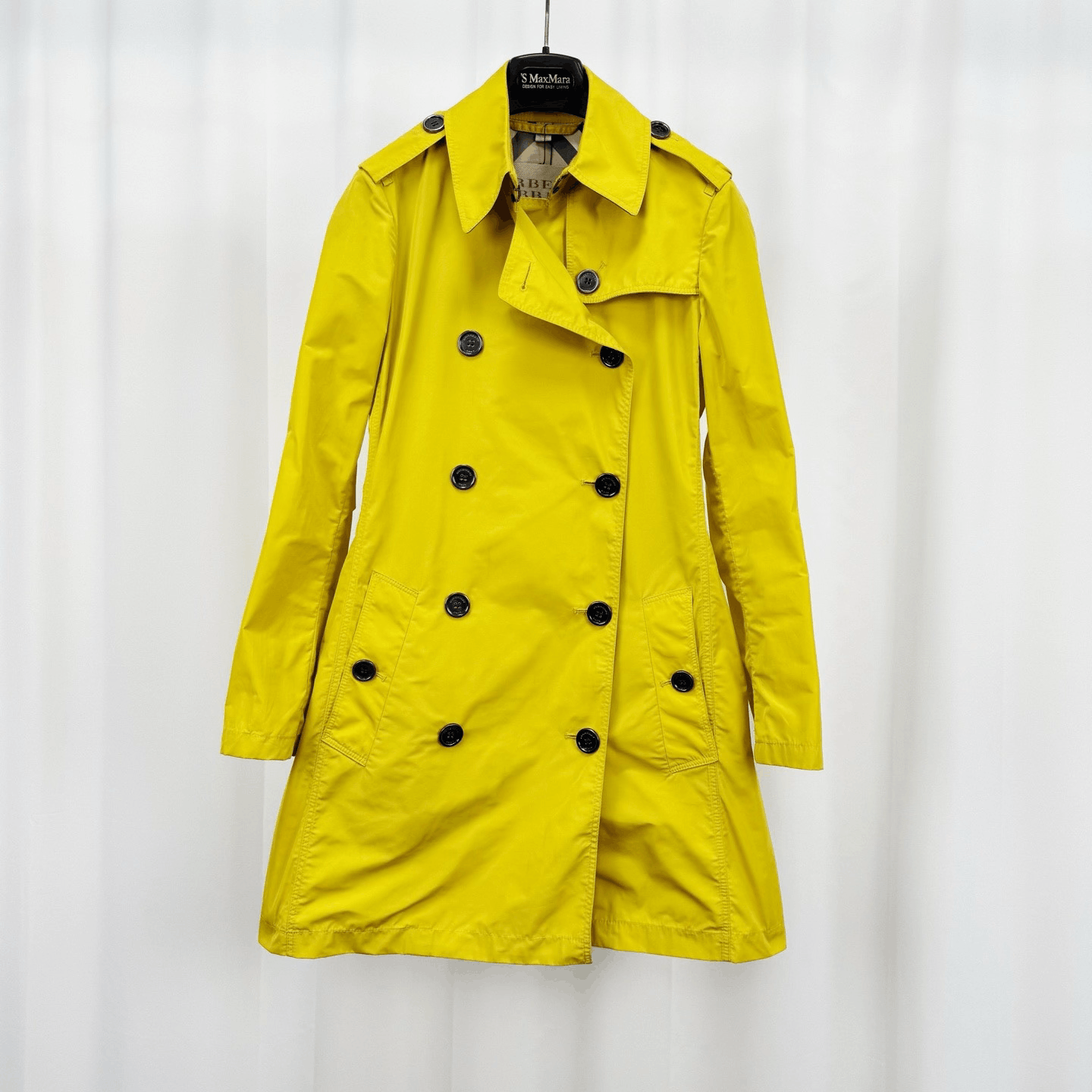 Burberry Burberry Check Lining Double-Breasted Trench Coat Size XXS / US 00 / IT 34 - 1 Thumbnail