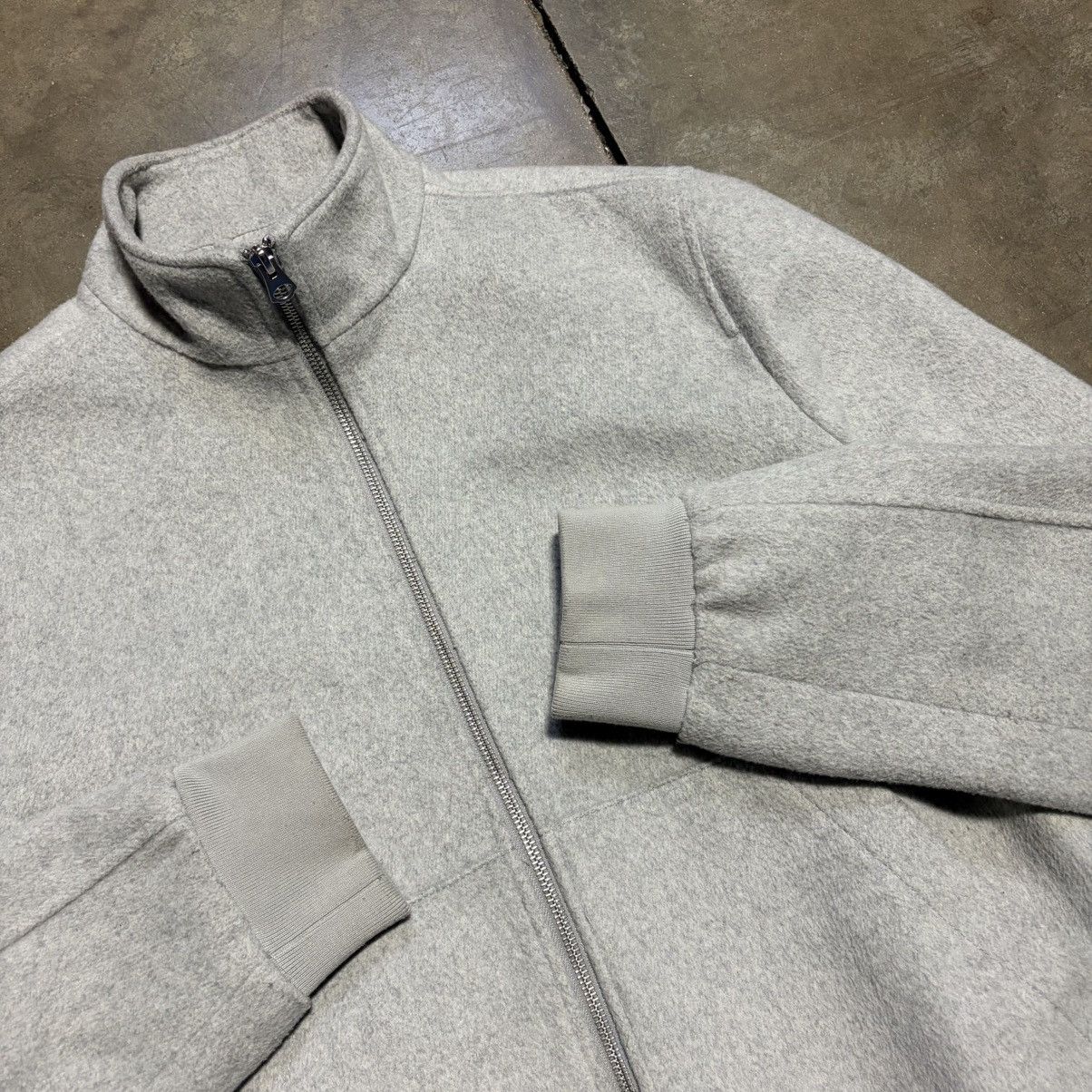Express Express Bomber Jacket Brushed Wool Blend Zip Up Cropped Size US M / EU 48-50 / 2 - 5 Thumbnail
