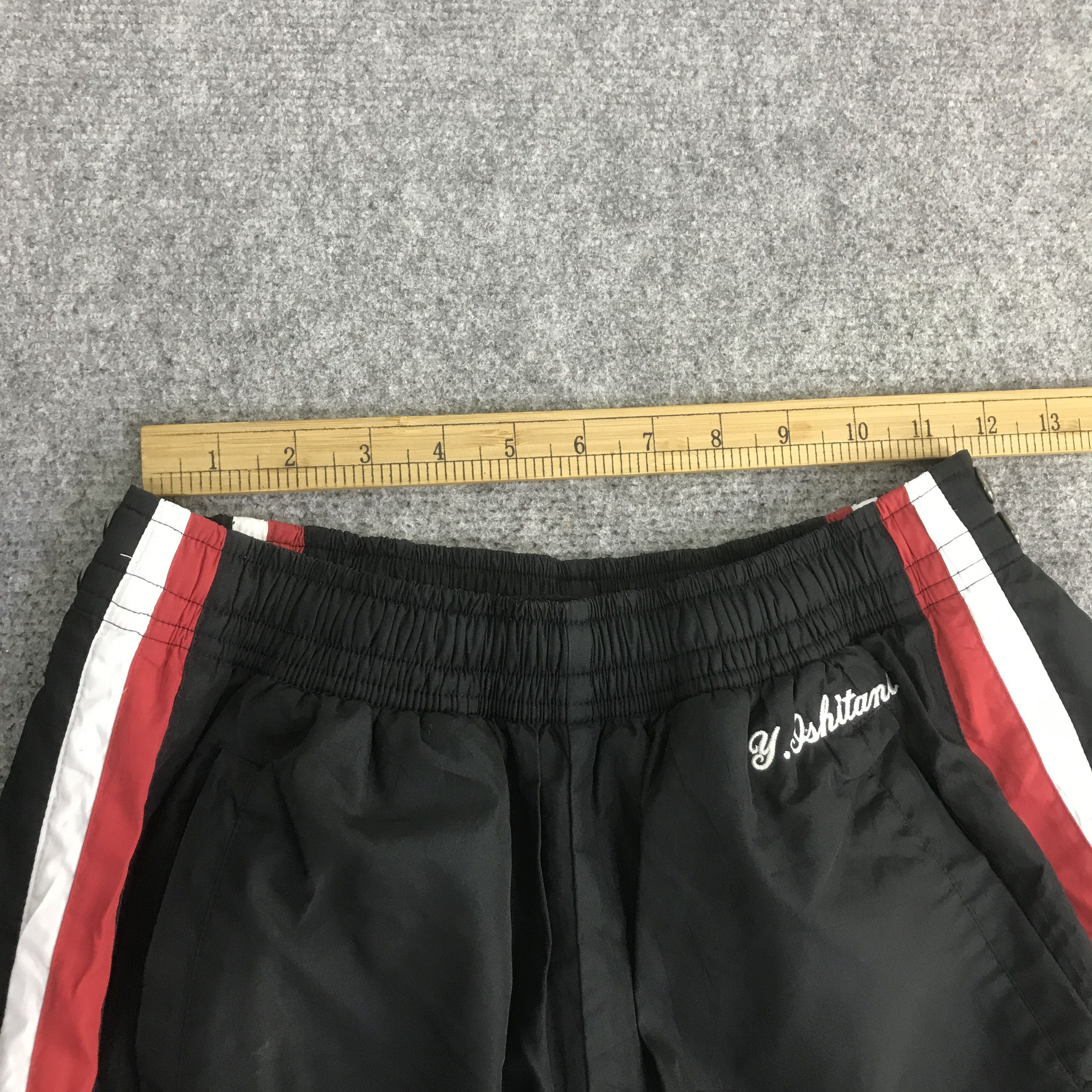 Asics ASICS SNAP BUTTON DESIGN TRACK PANTS SWEATPANTS K130B3 Size US 28 / EU 44 - 7 Thumbnail